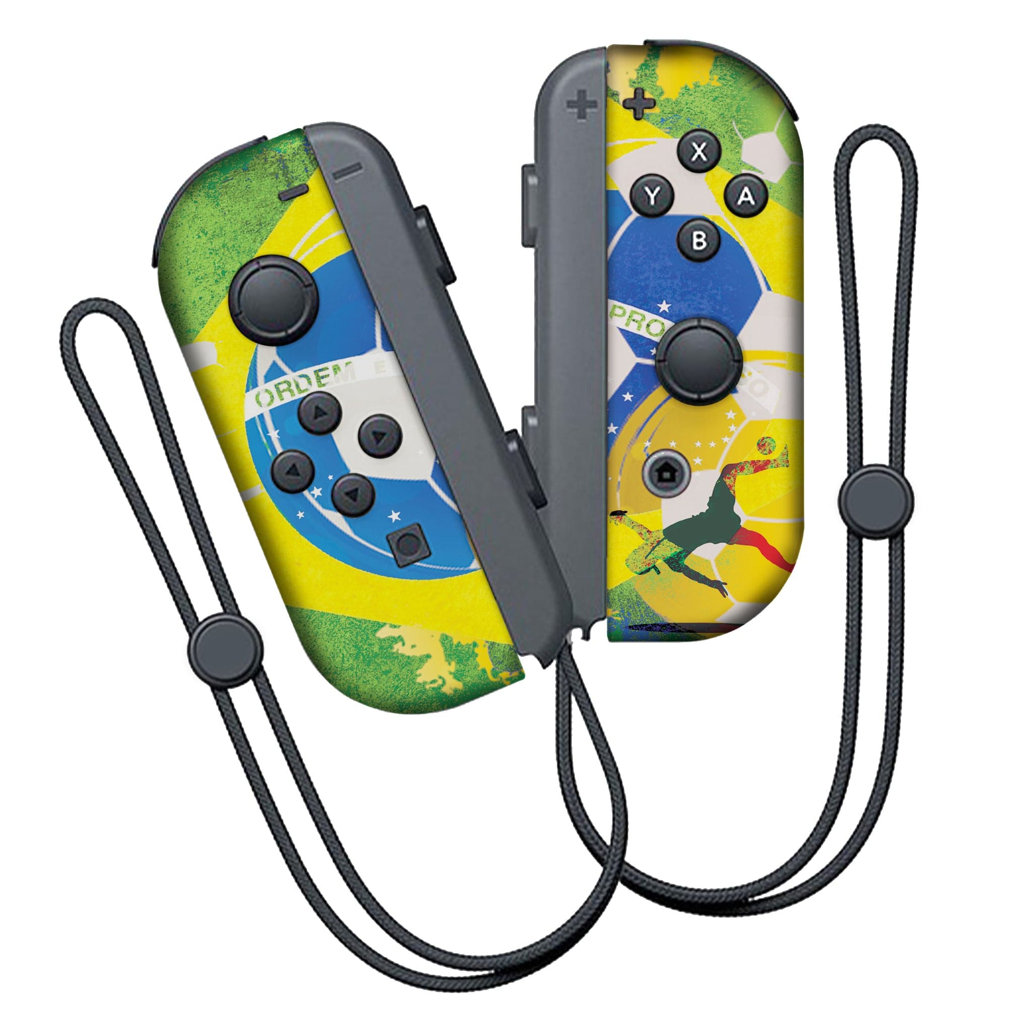 Brazil Inspired Nintendo Switch Joy-Con Left and Right Switch Controllers by Nintendo