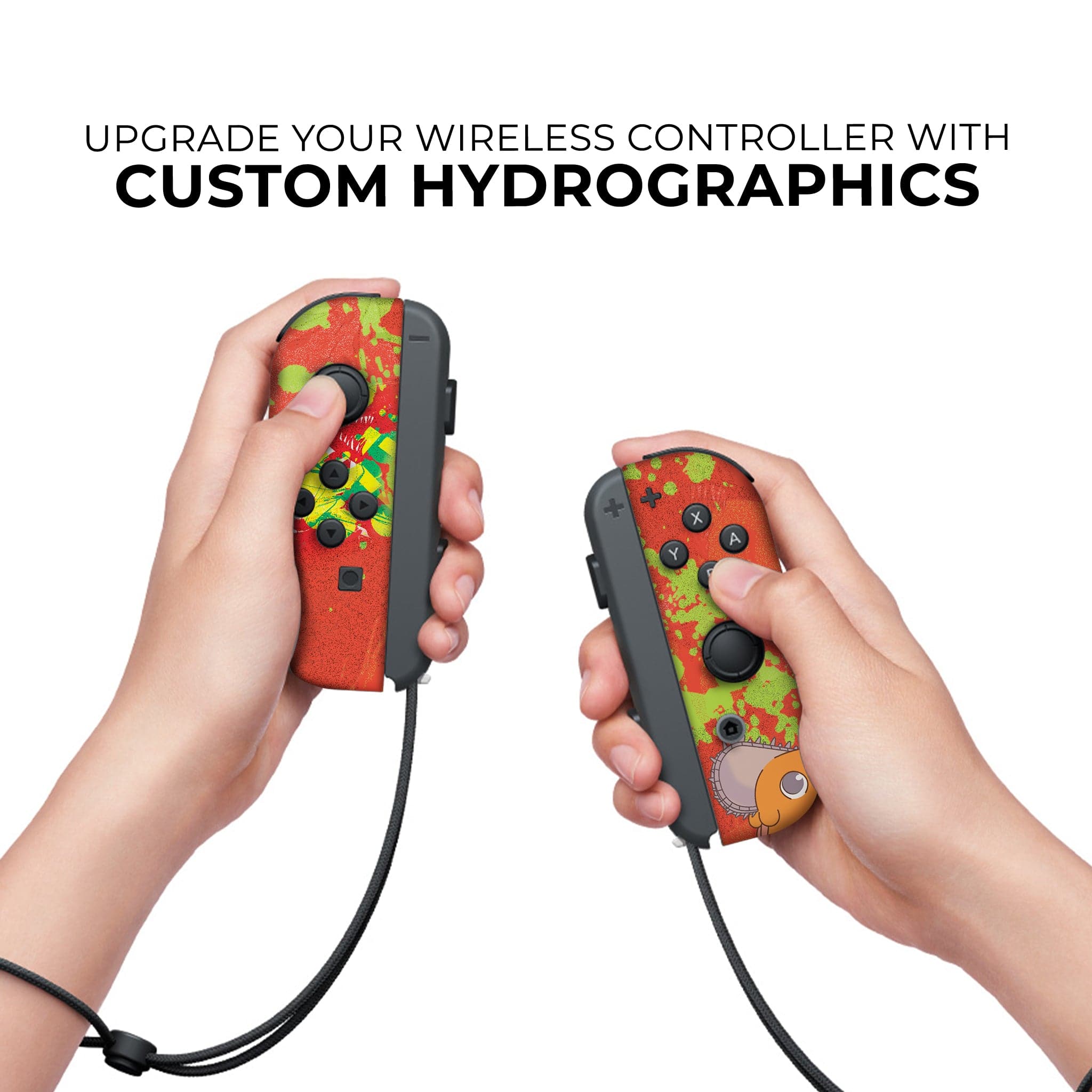 Chainsaw Man Inspired Nintendo Switch Controllers