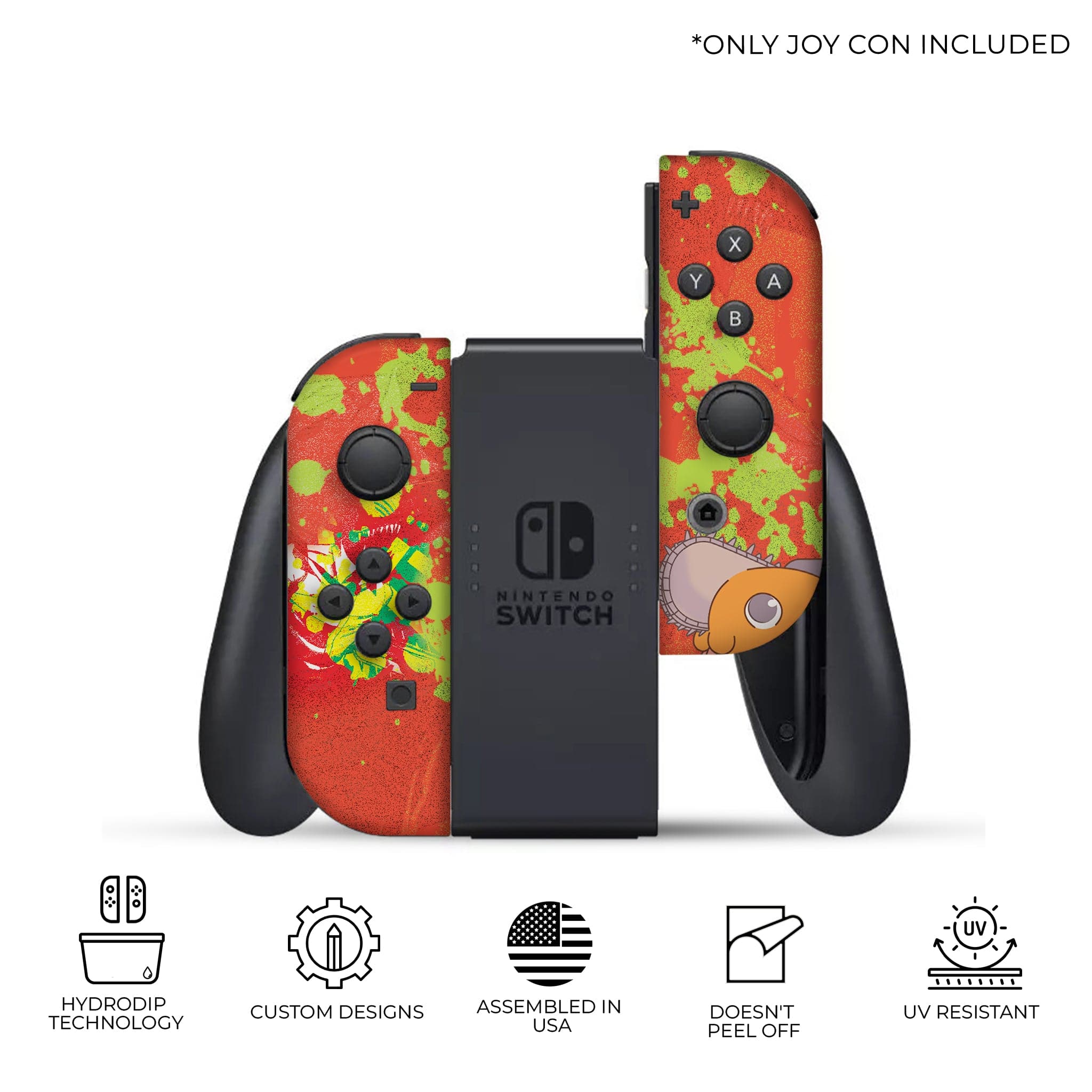 Chainsaw Man Inspired Nintendo Switch Controllers