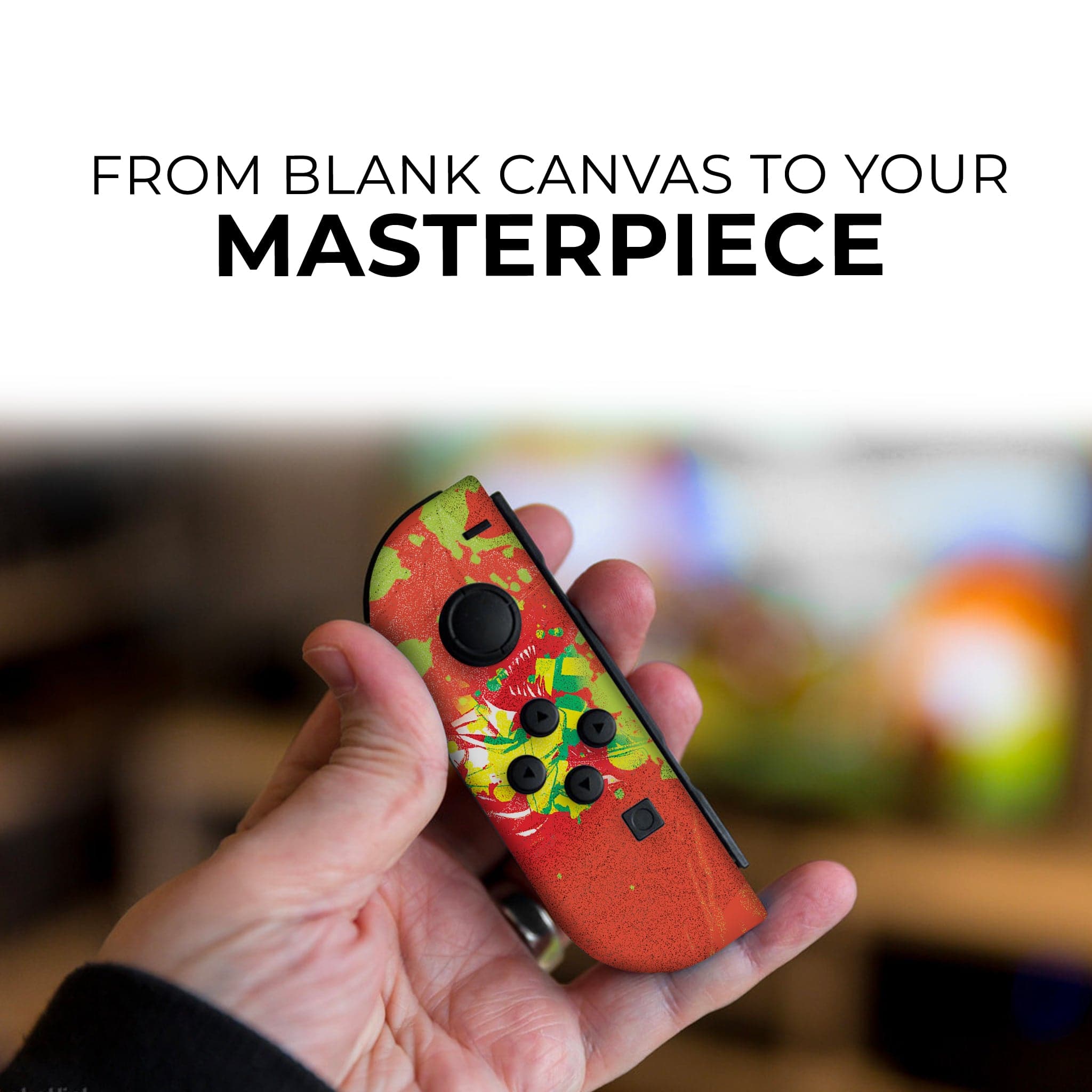 Chainsaw Man Inspired Nintendo Switch Controllers