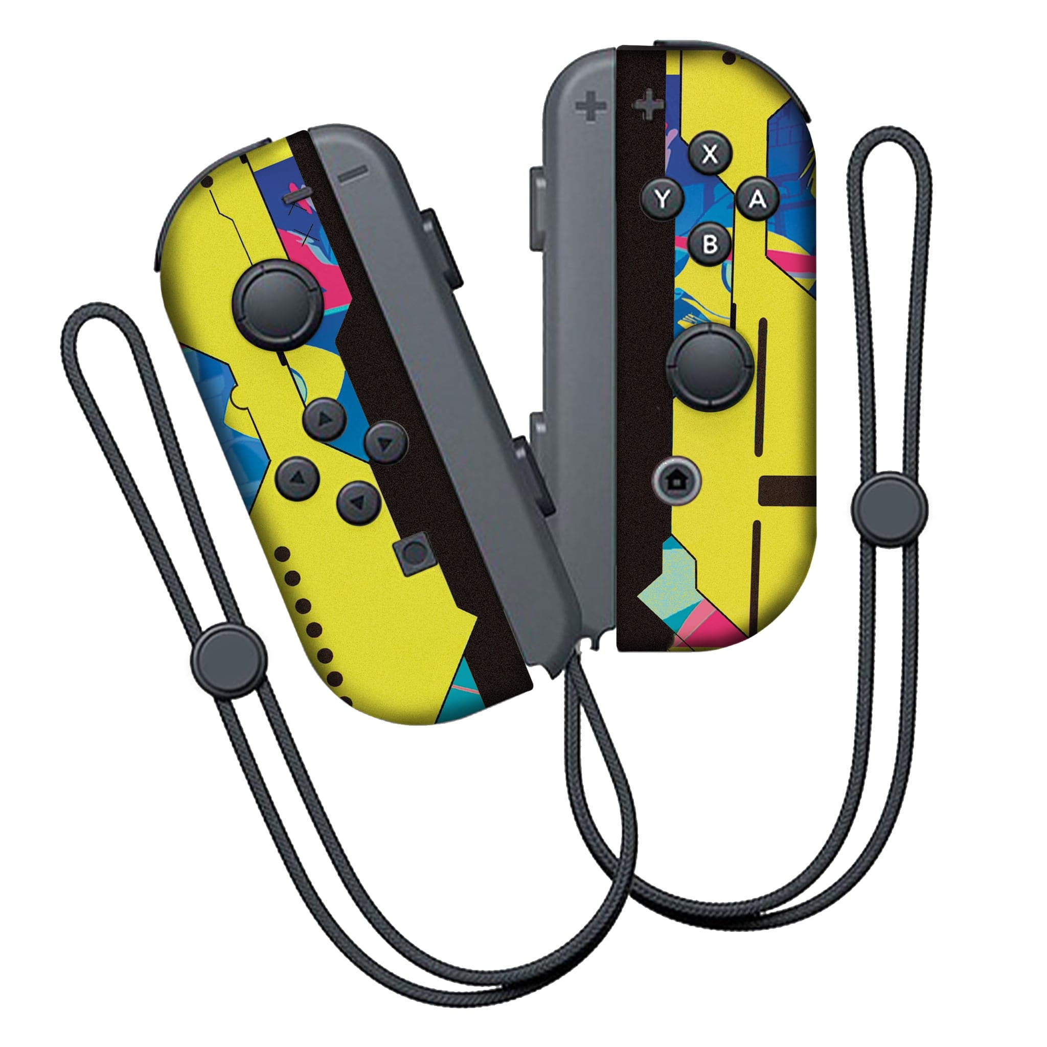 Cyberpunk series Inspired Nintendo Switch Joy-Con Left and Right Switch Controllers by Nintendo