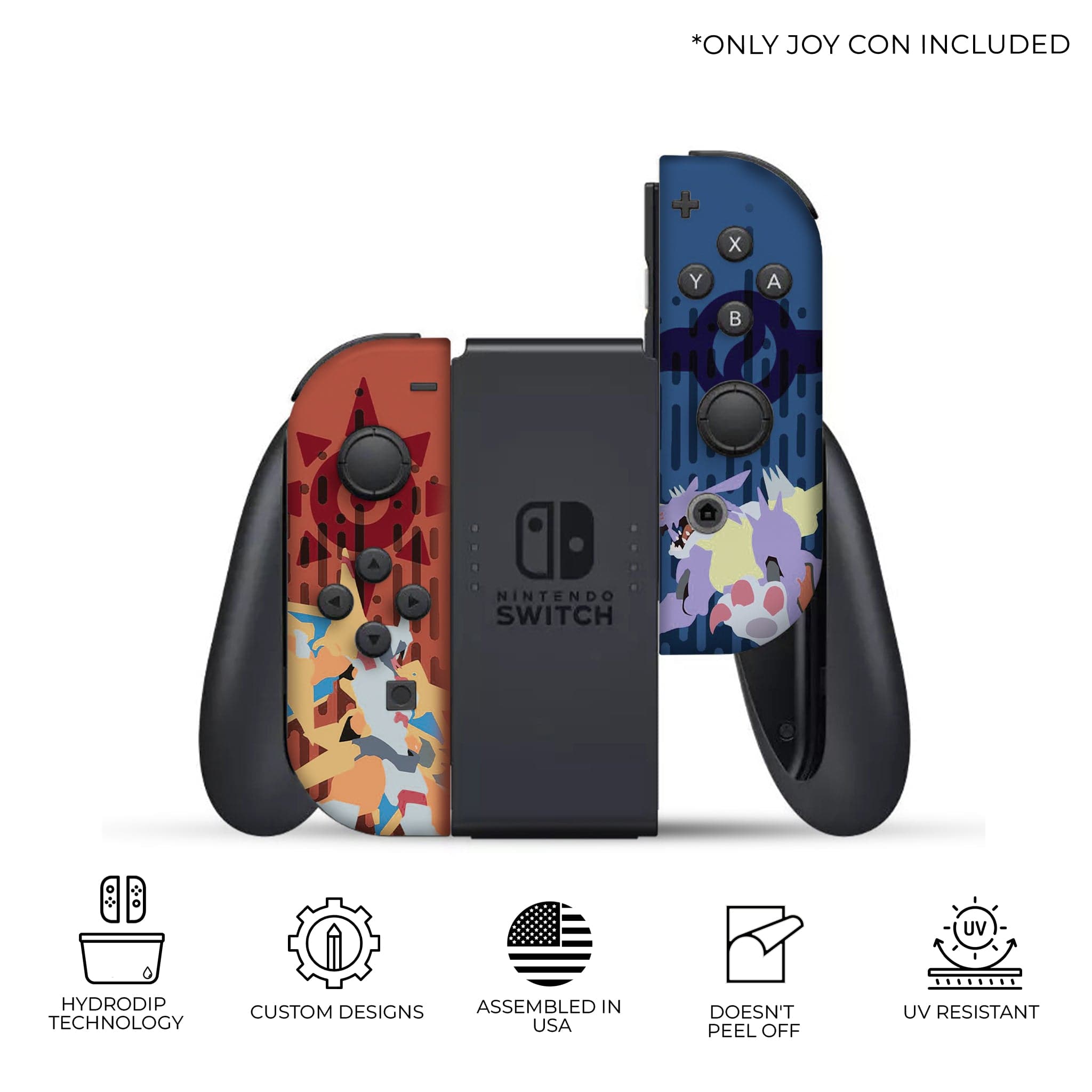 Digimon Inspired Nintendo Switch Joy-Con Left and Right Switch Controllers by Nintendo