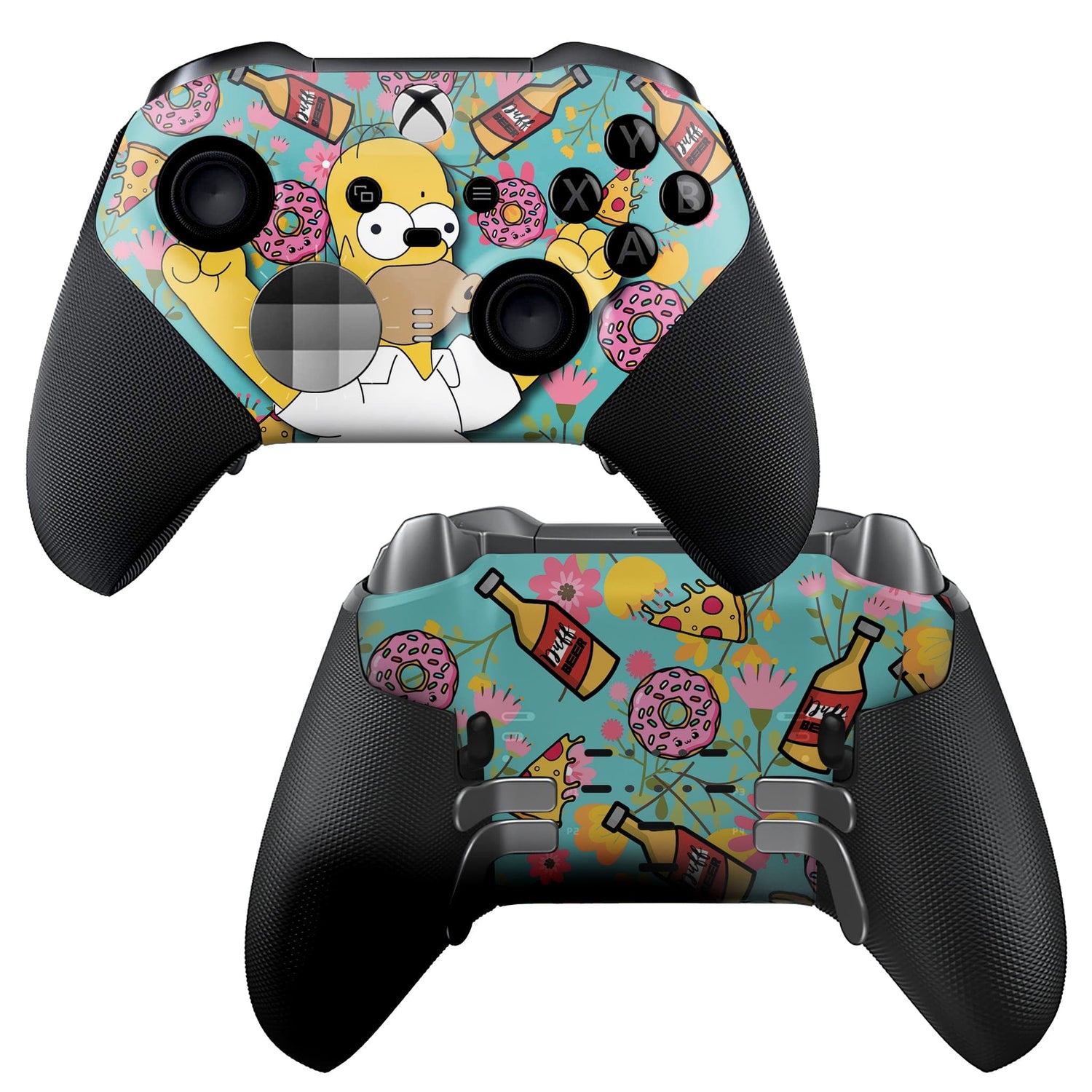 Simpson Xbox Elite Series 2 Controller Front & Back hydro-dip Only