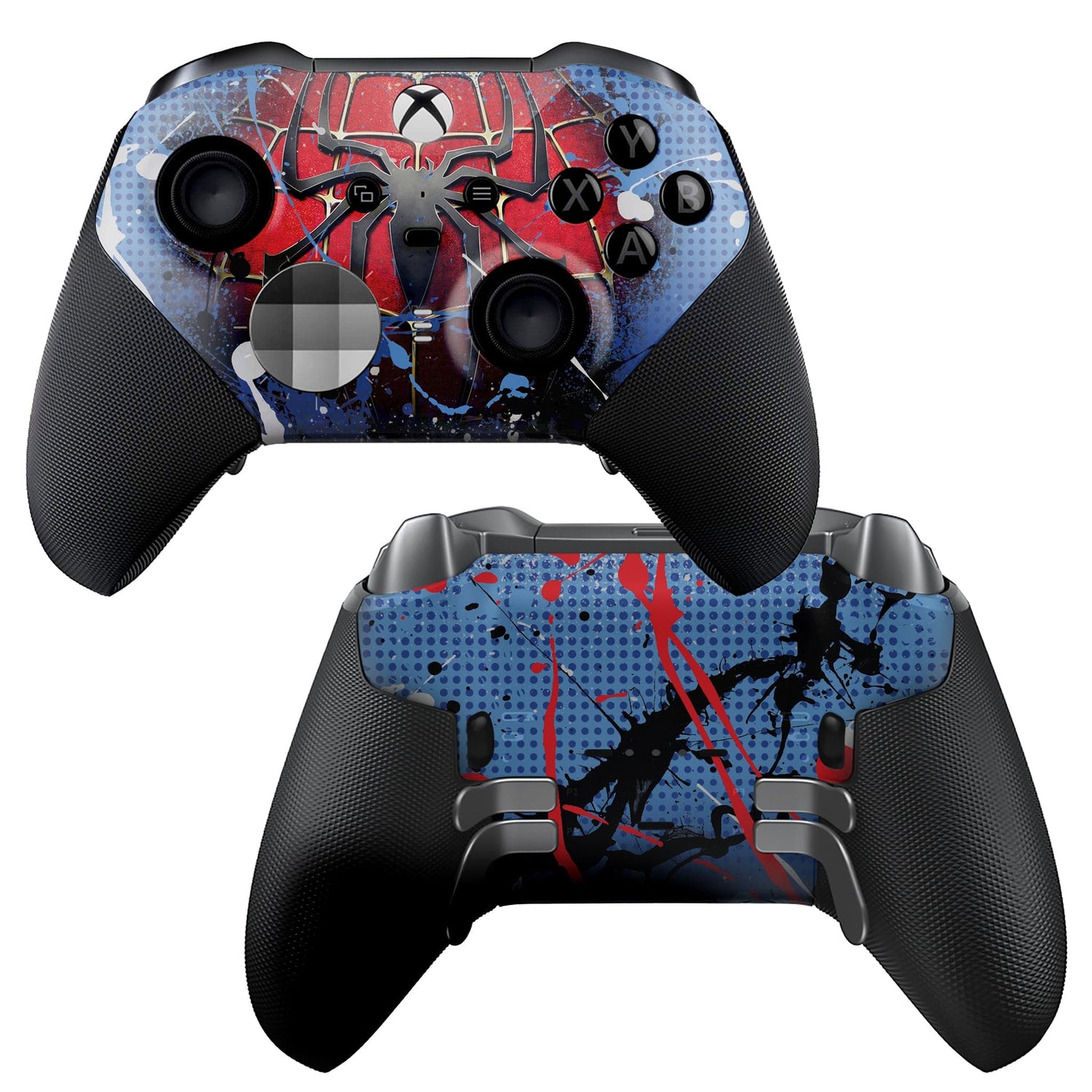 Spiderman Xbox Elite Series 2 Controller Front & Back hydro-dip Only
