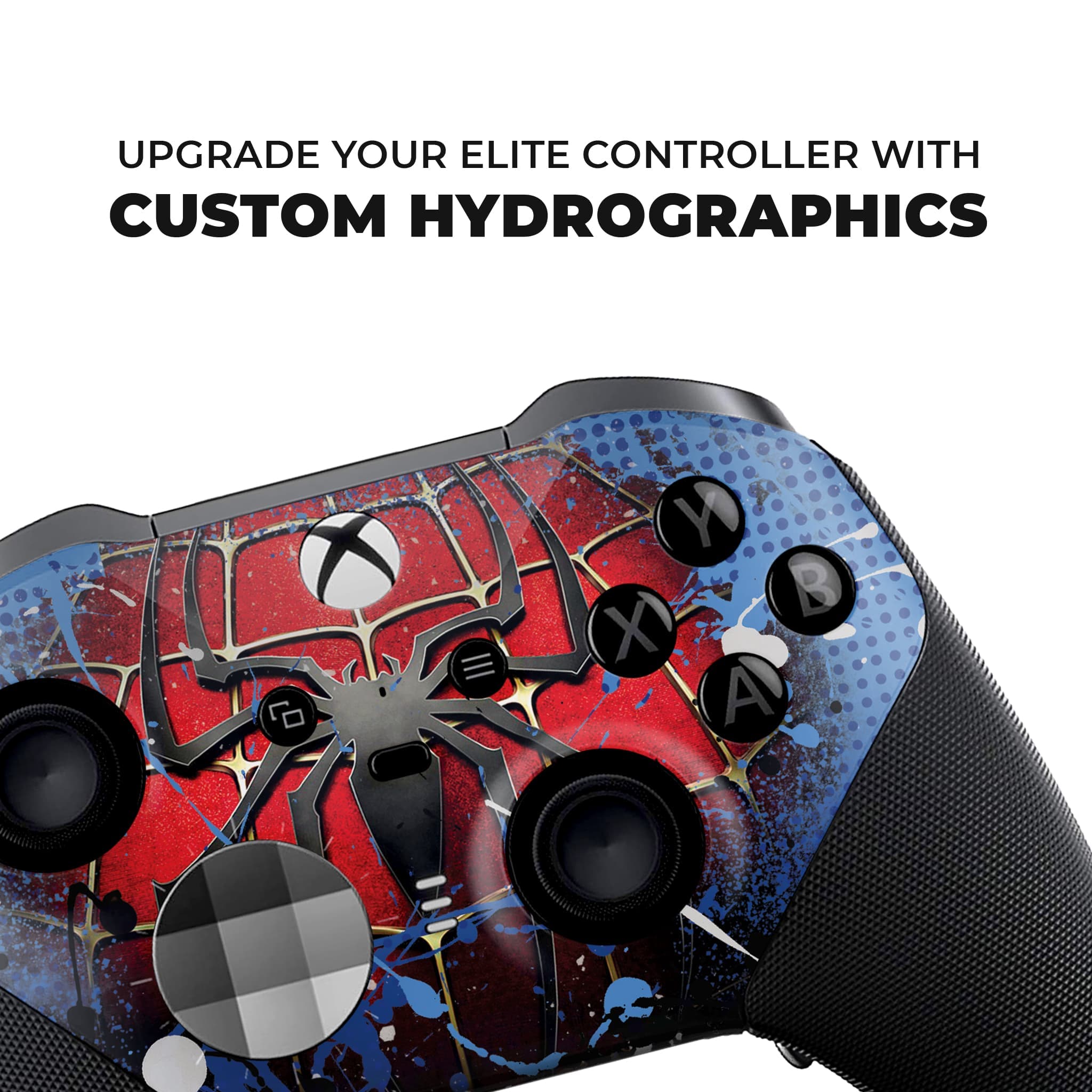 Spiderman Xbox Elite Series 2 Controller: Microsoft Xbox Elite Black Series 2 Wireless Controller - Dream Controller