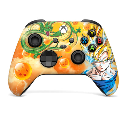 DBZ Goku & Shenron Xbox Series X Controller Front Print Only