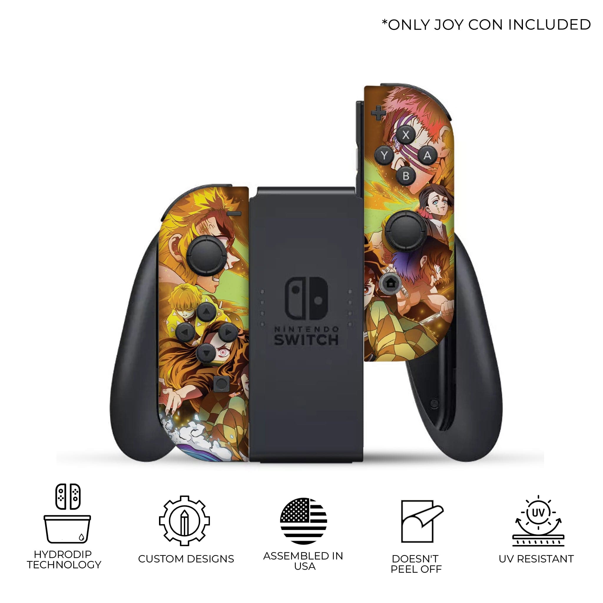 Demon Slayer Inspired Nintendo Switch Joy-Con Left and Right Switch Controllers by Nintendo