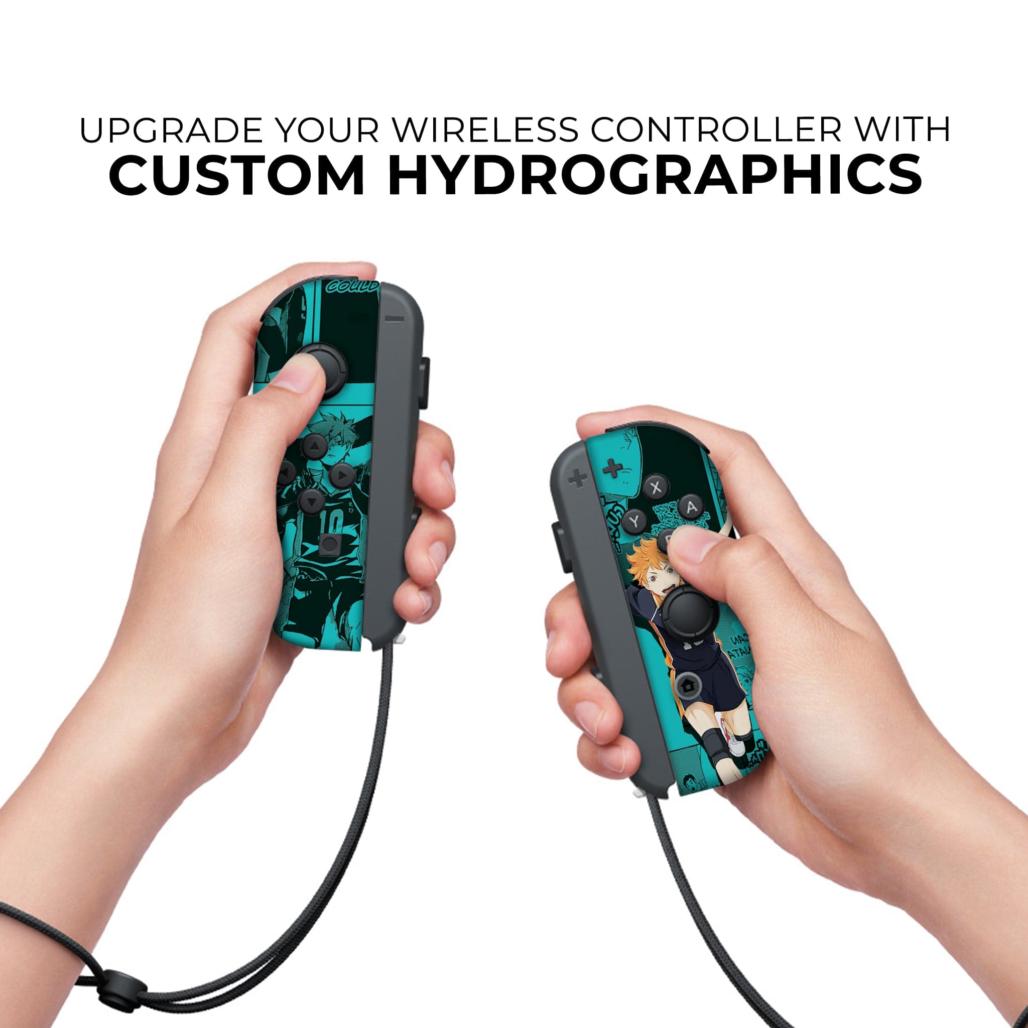 HIAKYU HINATA Inspired Nintendo Switch Joy-Con Left and Right Switch Controllers by Nintendo
