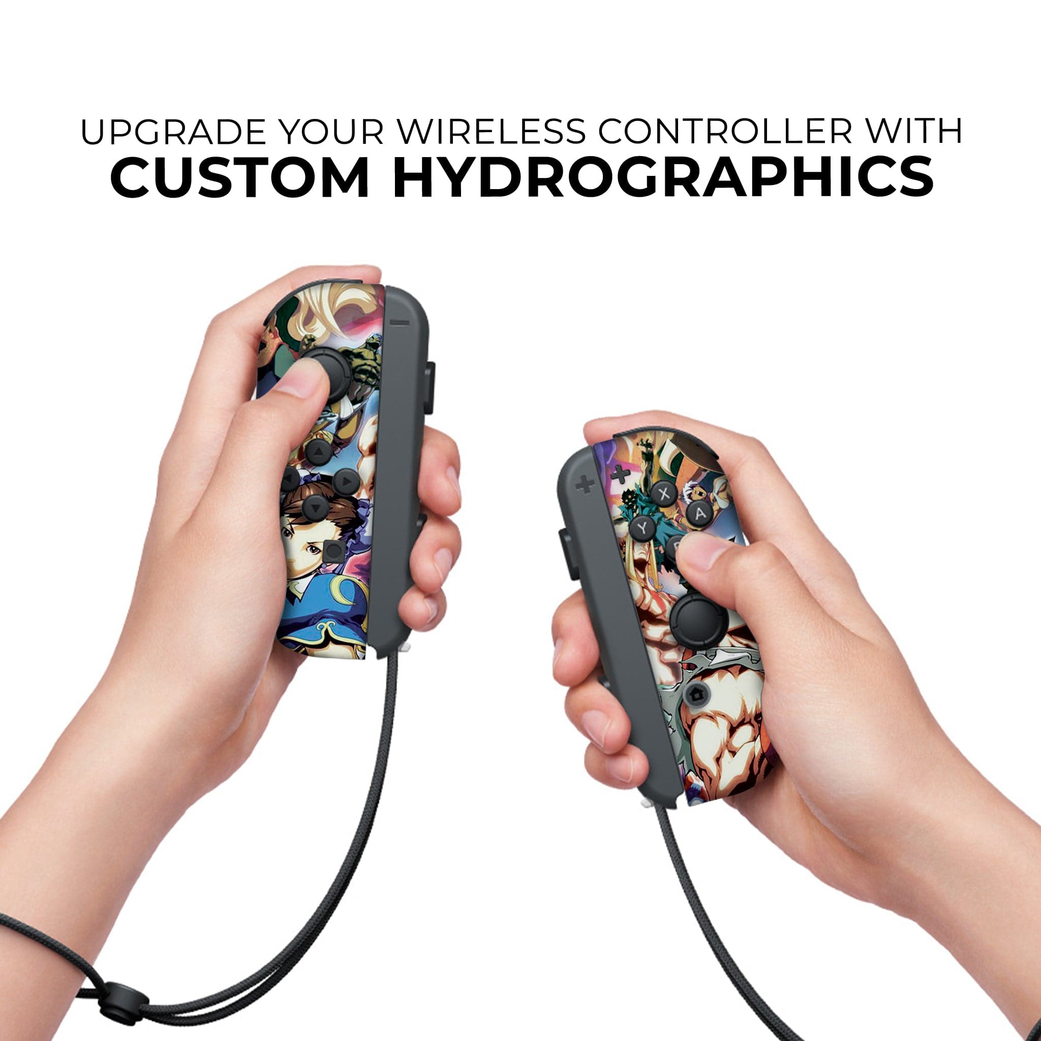 Street Fighter Joy-Con Left and Right Nintendo Switch Controllers