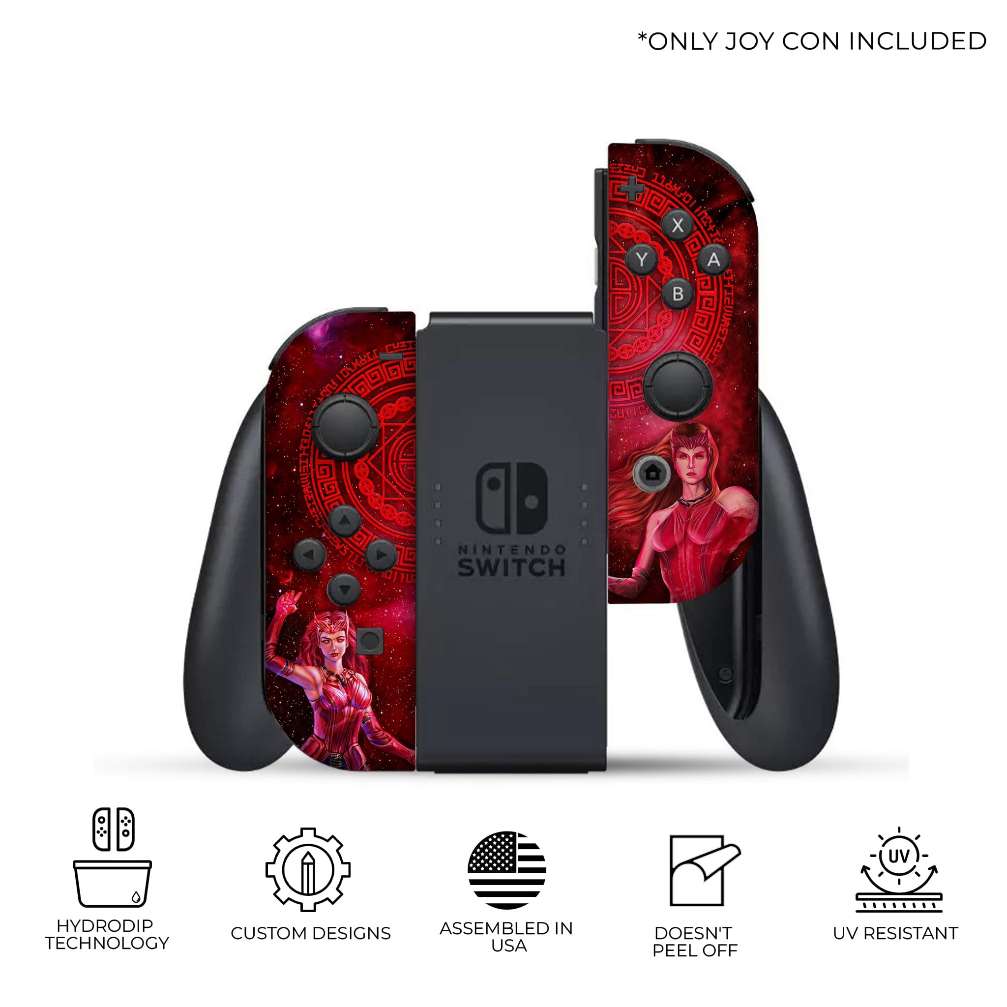 Wanda's Fury Joy-Con Left and Right Switch Controllers by Nintendo