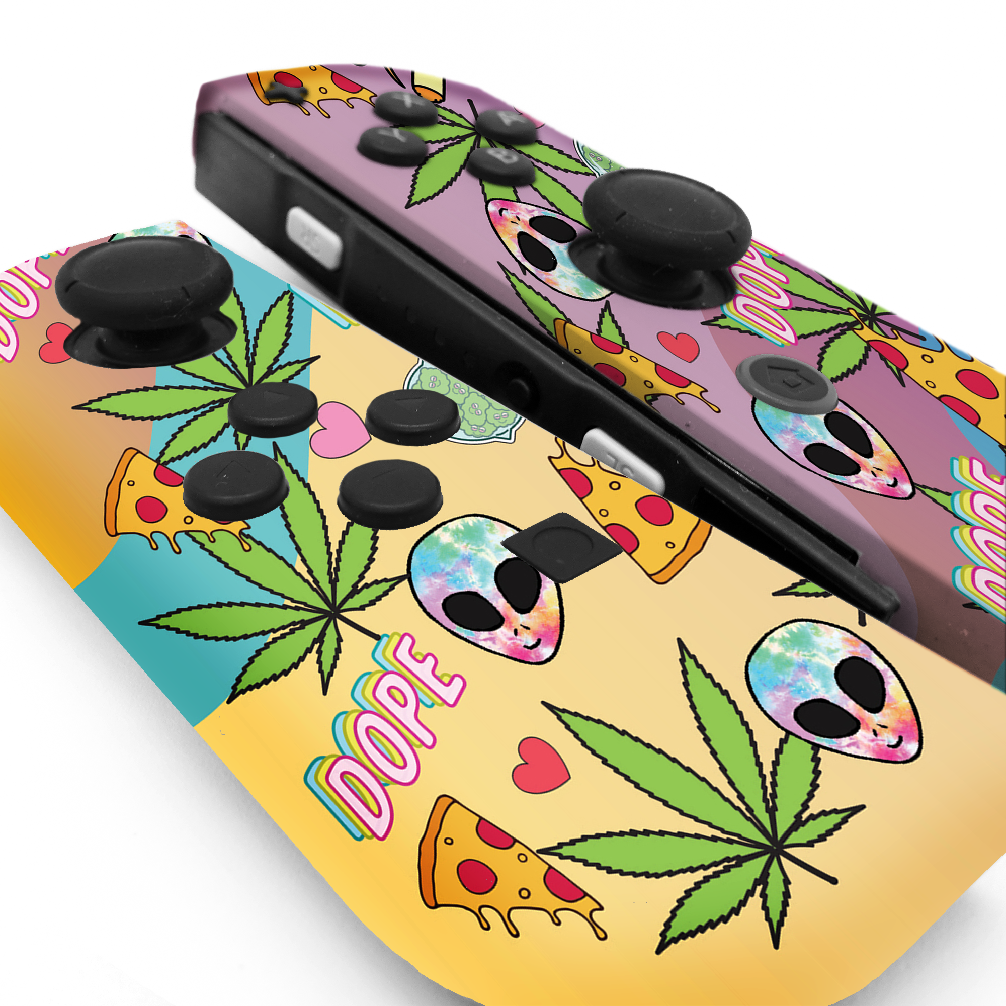 Vaporwave Valentine Joy-Con Left and Right Switch Controllers by Nintendo
