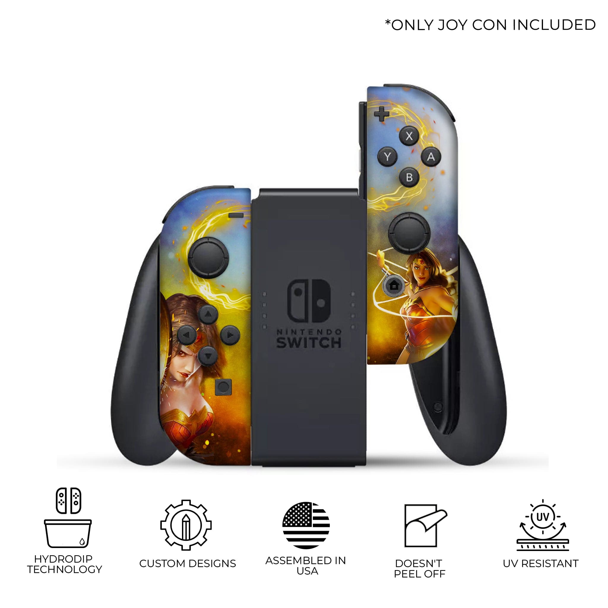Wonder Women Inspired Nintendo Switch Joy-Con Left and Right Switch Controllers by Nintendo