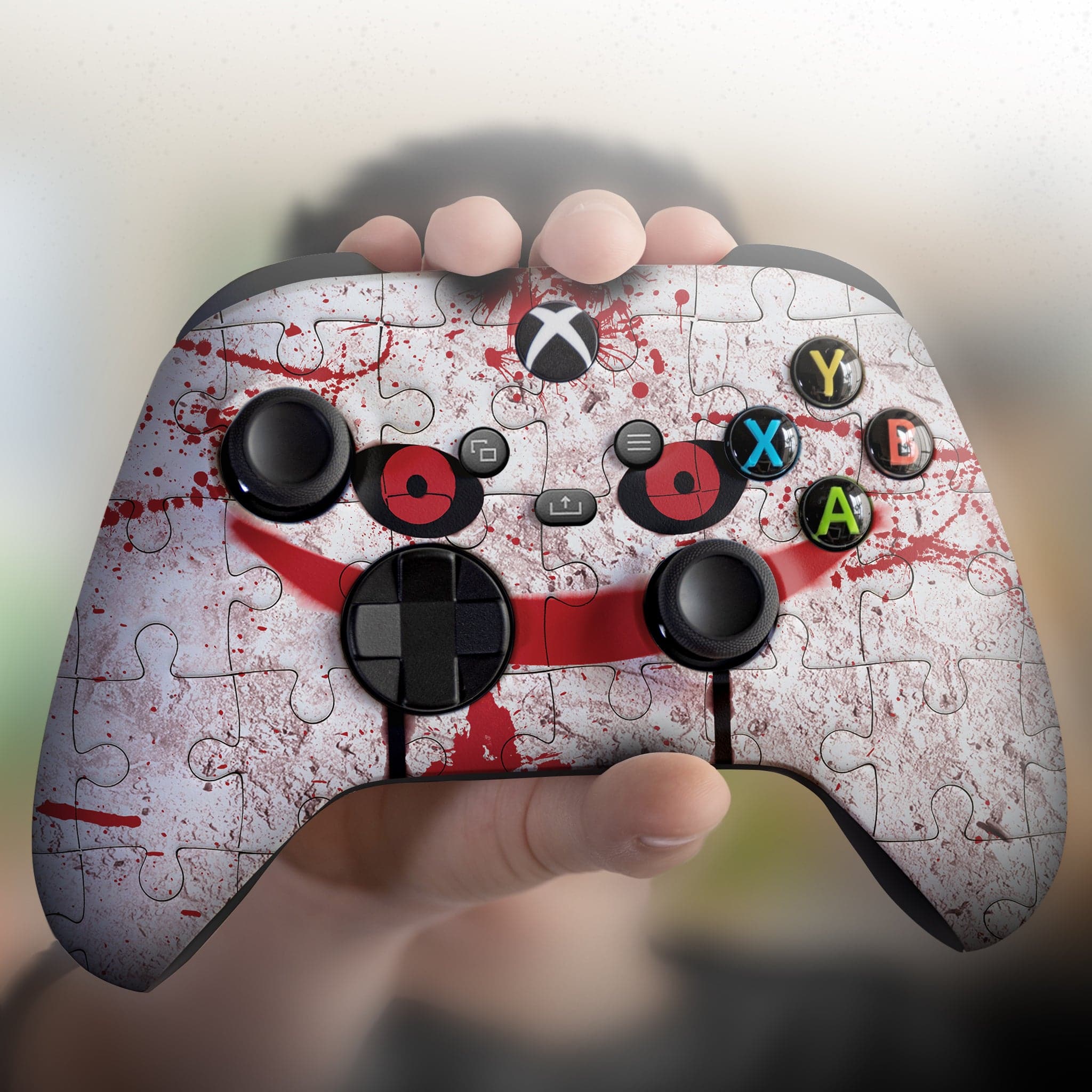 Halloween SAW Xbox One Controller compatible with Series X