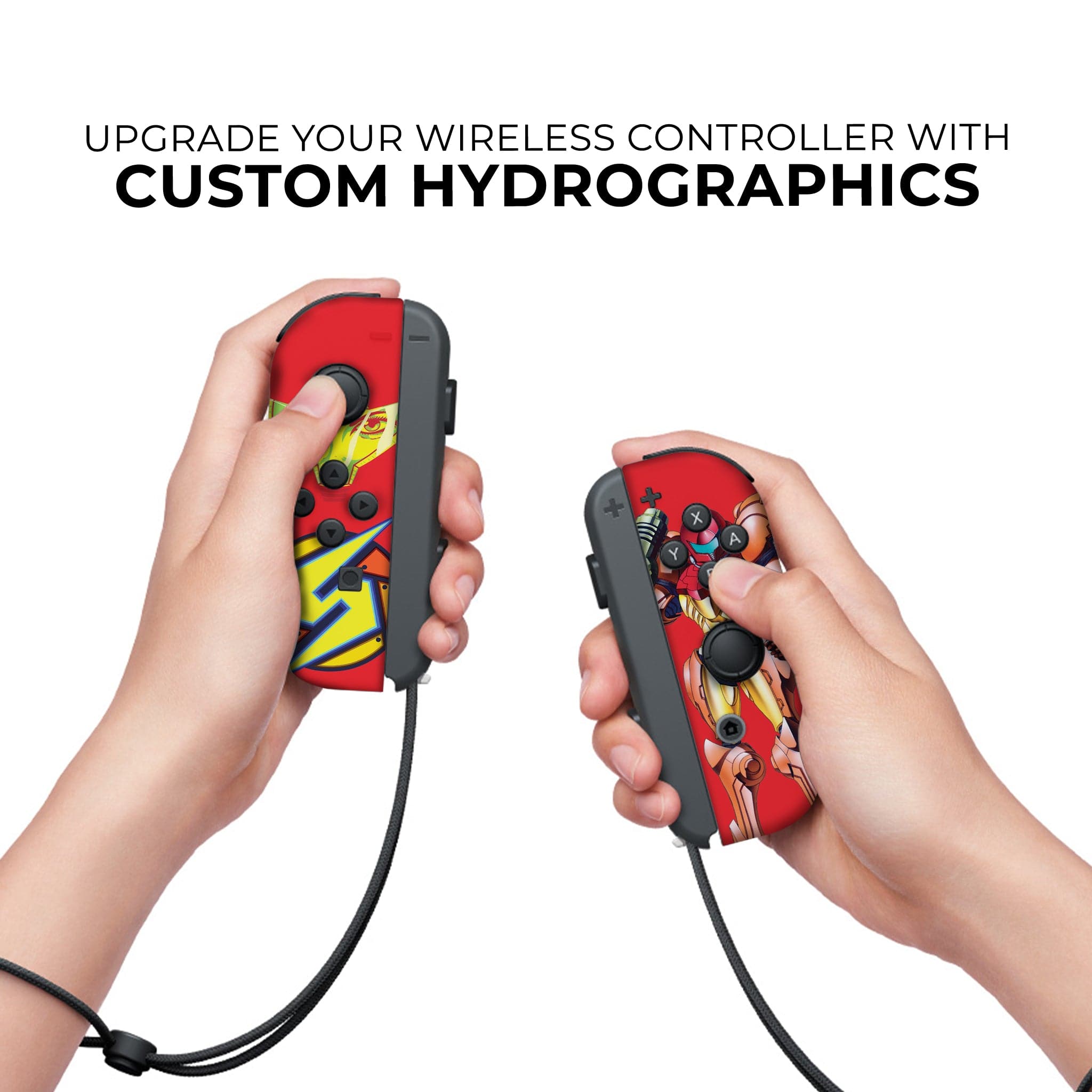 Metroid Dread Inspired Nintendo Switch Joy-Con Left and Right Switch Controllers by Nintendo