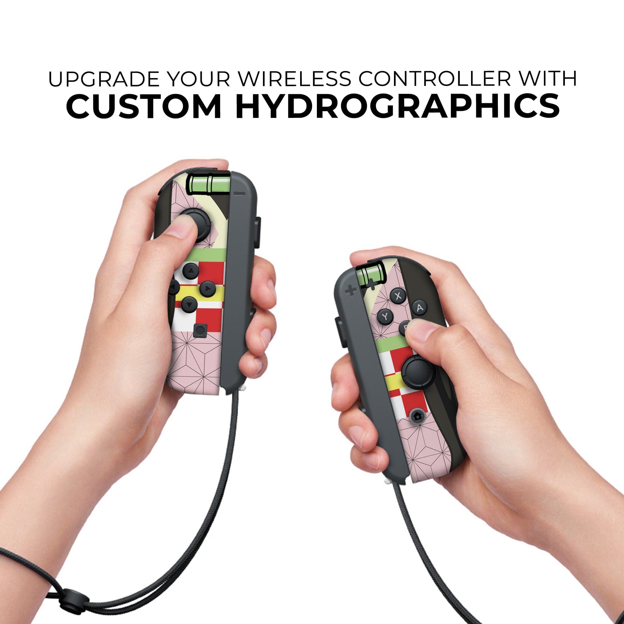 Nezuko Inspired Nintendo Switch Joy-Con Left and Right Switch Controllers by Nintendo