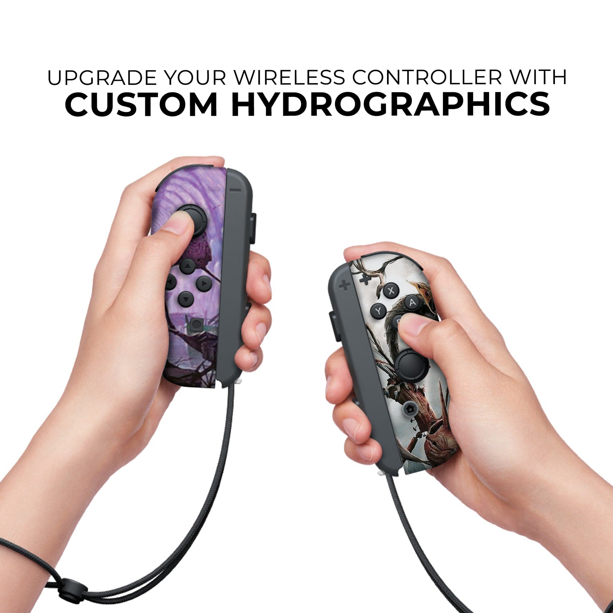 Custom Nintendo Switch Joy Con Controllers - Pinocchio