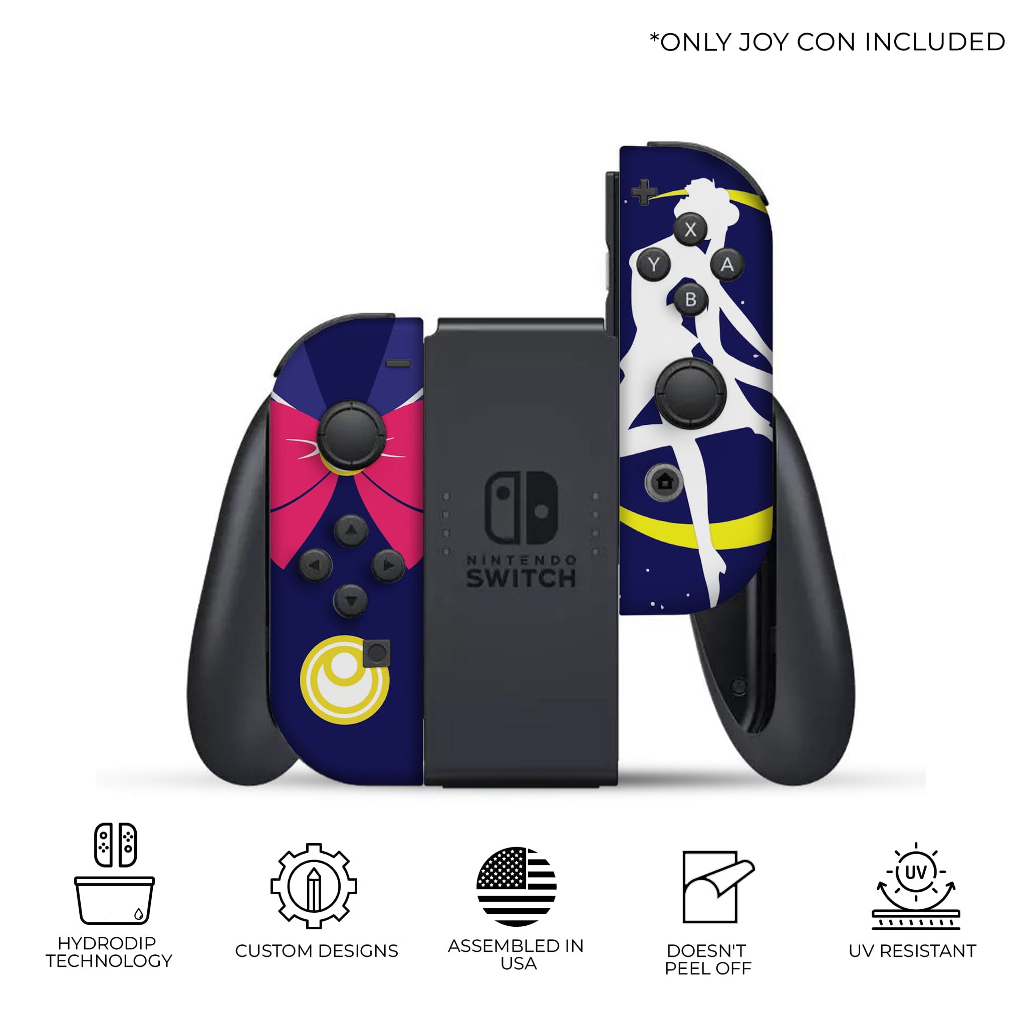 Sailor Moon Eternal Inspired Nintendo Switch Joy-Con Left and Right Switch Controllers by Nintendo