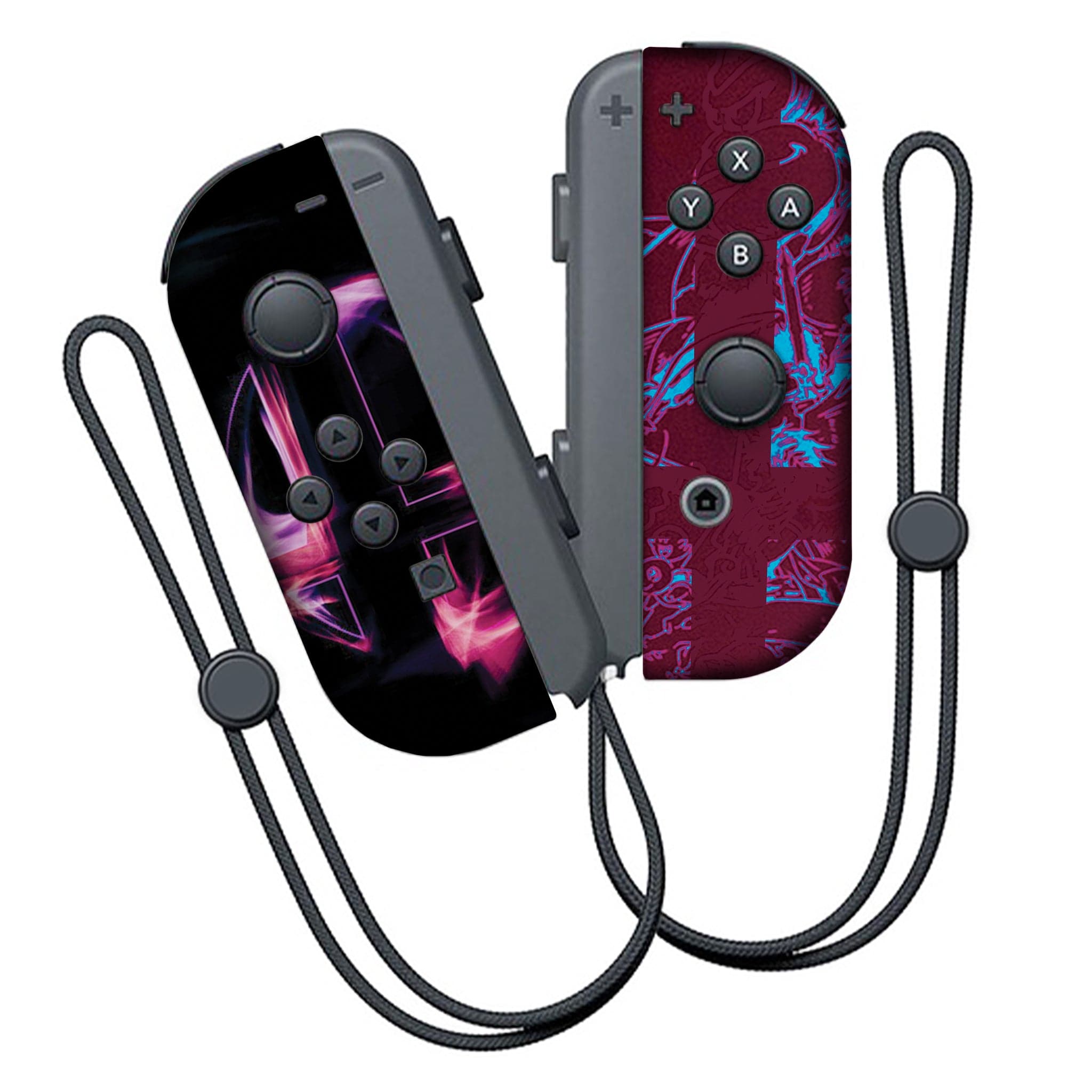 SUPER SMASH BROS Inspired Nintendo Switch Joy-Con Left and Right Switch Controllers