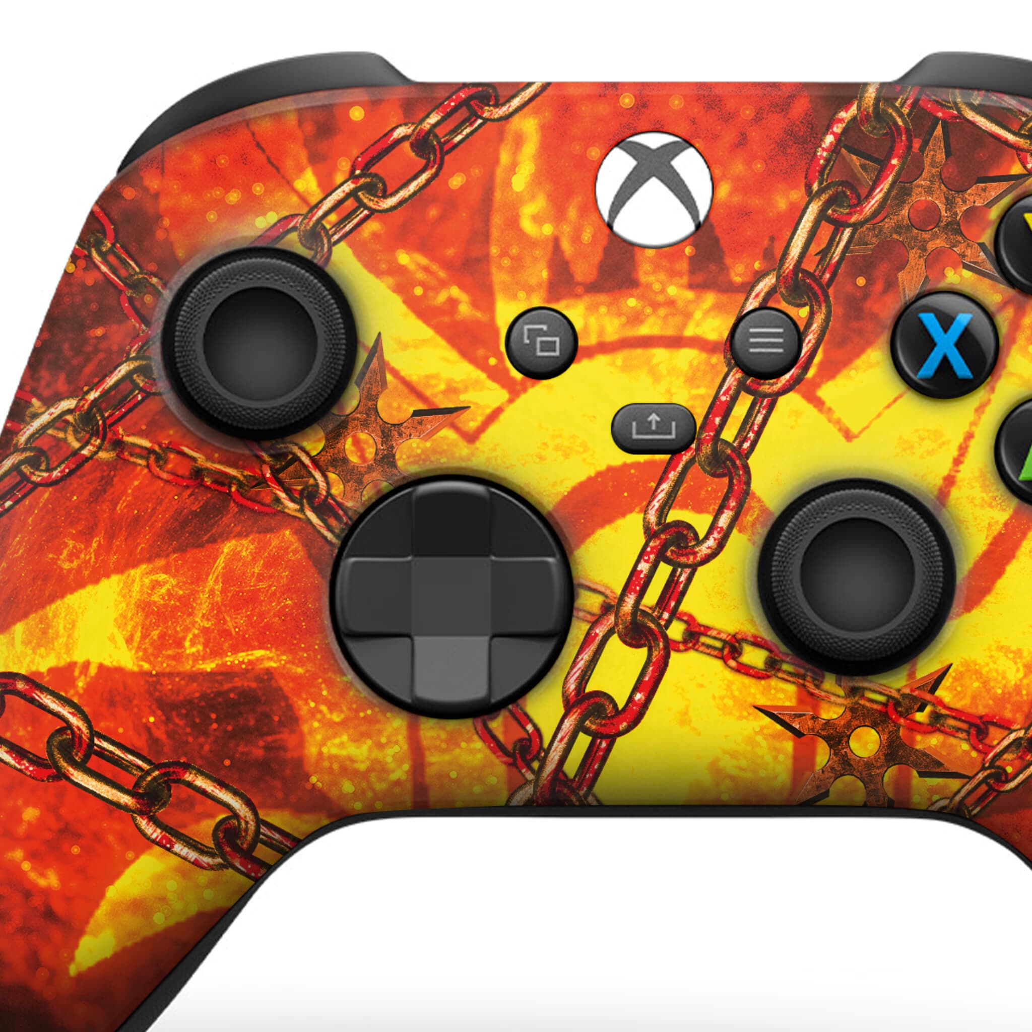 Hanzo Scorpion inspired x box series x controller with bullet buttons