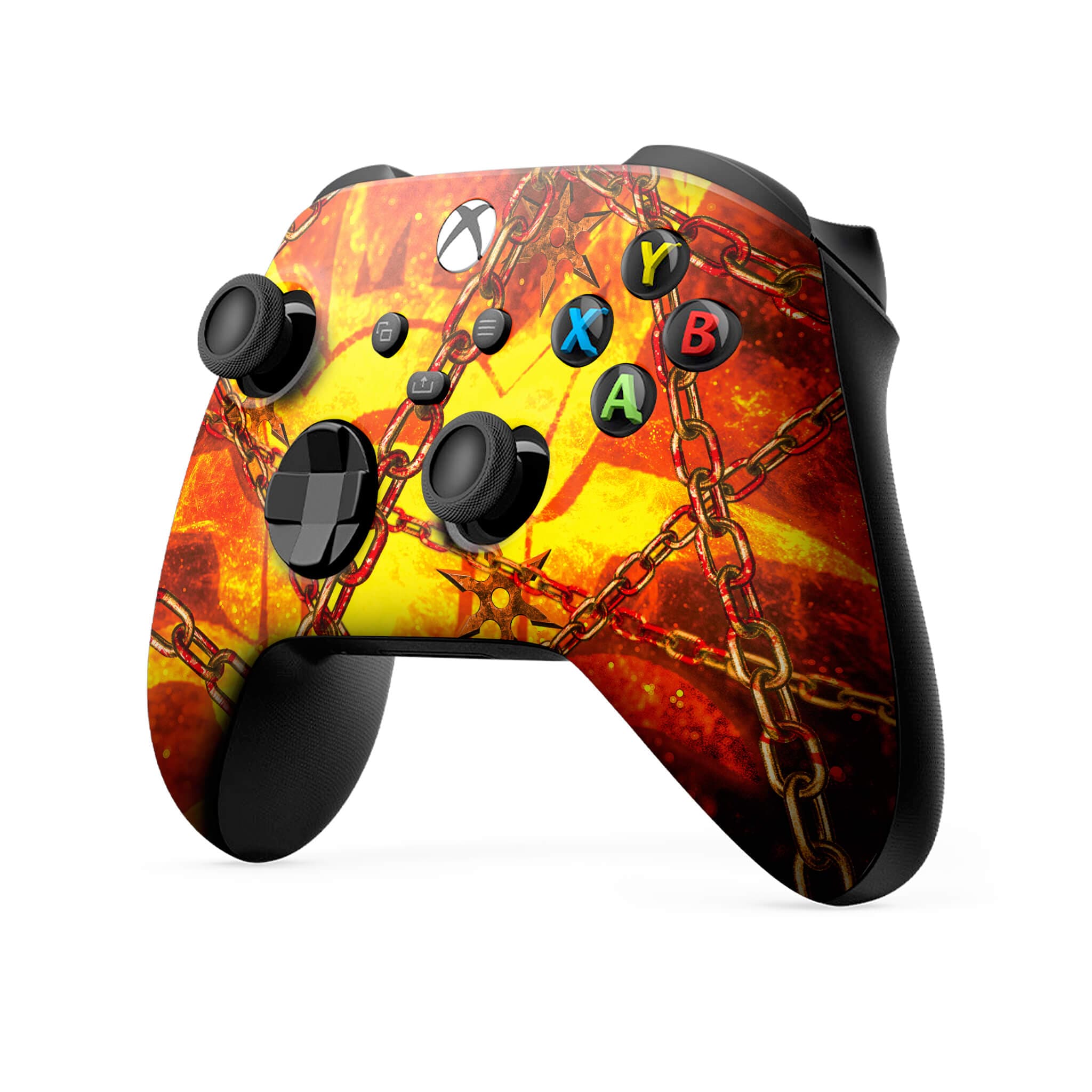 Hanzo Scorpion inspired x box series x controller with bullet buttons