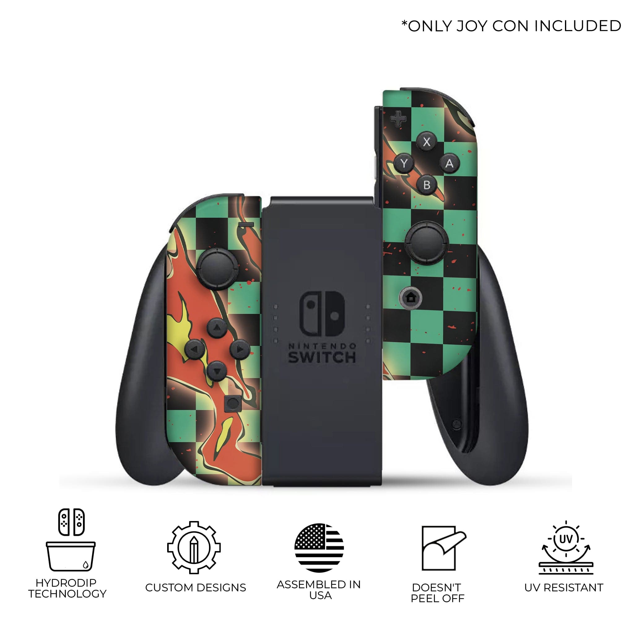 Tanjiro Inspired Nintendo Switch Joy-Con Left and Right Switch Controllers by Nintendo