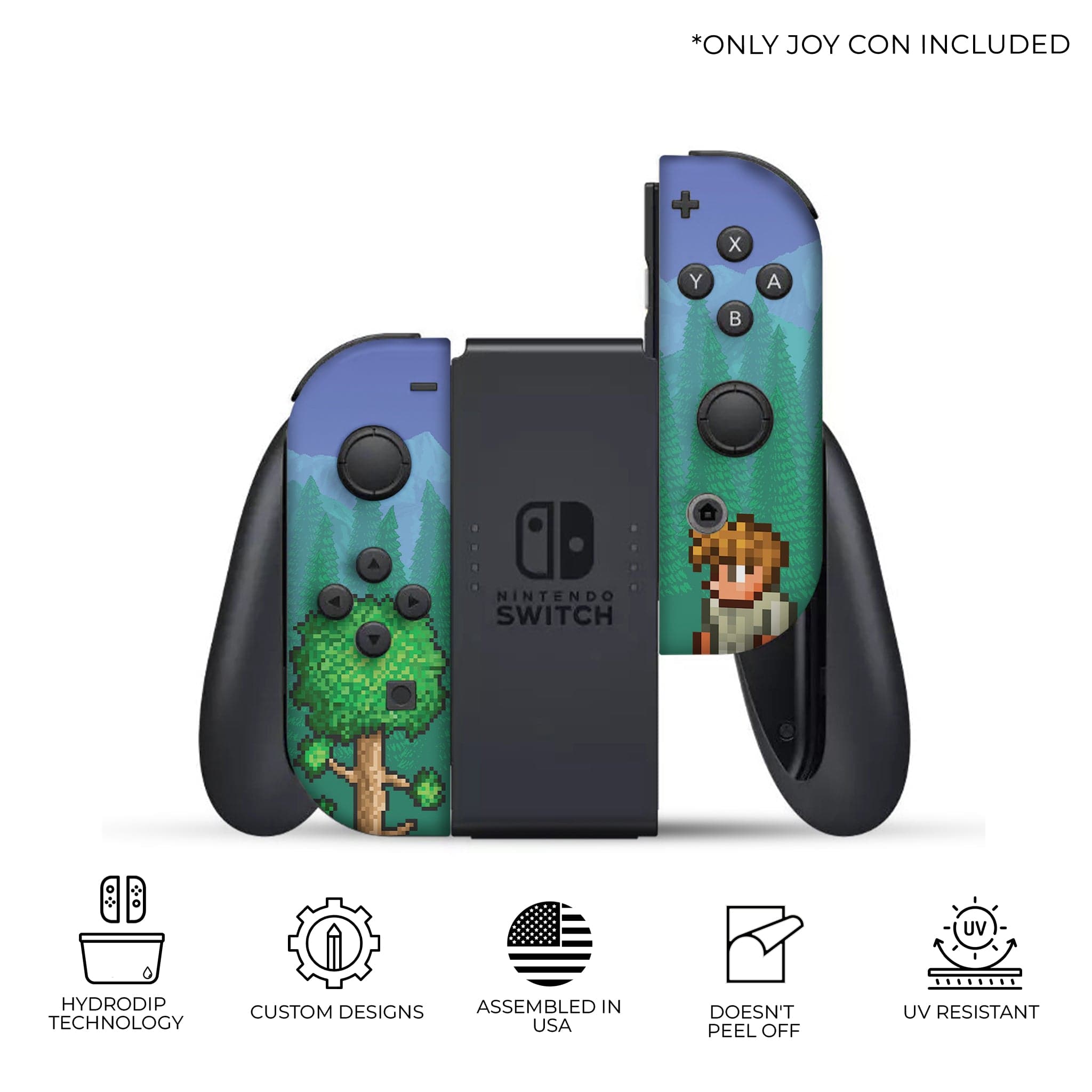 Terraria Inspired Nintendo Switch Joy-Con Left and Right Switch Controllers by Nintendo