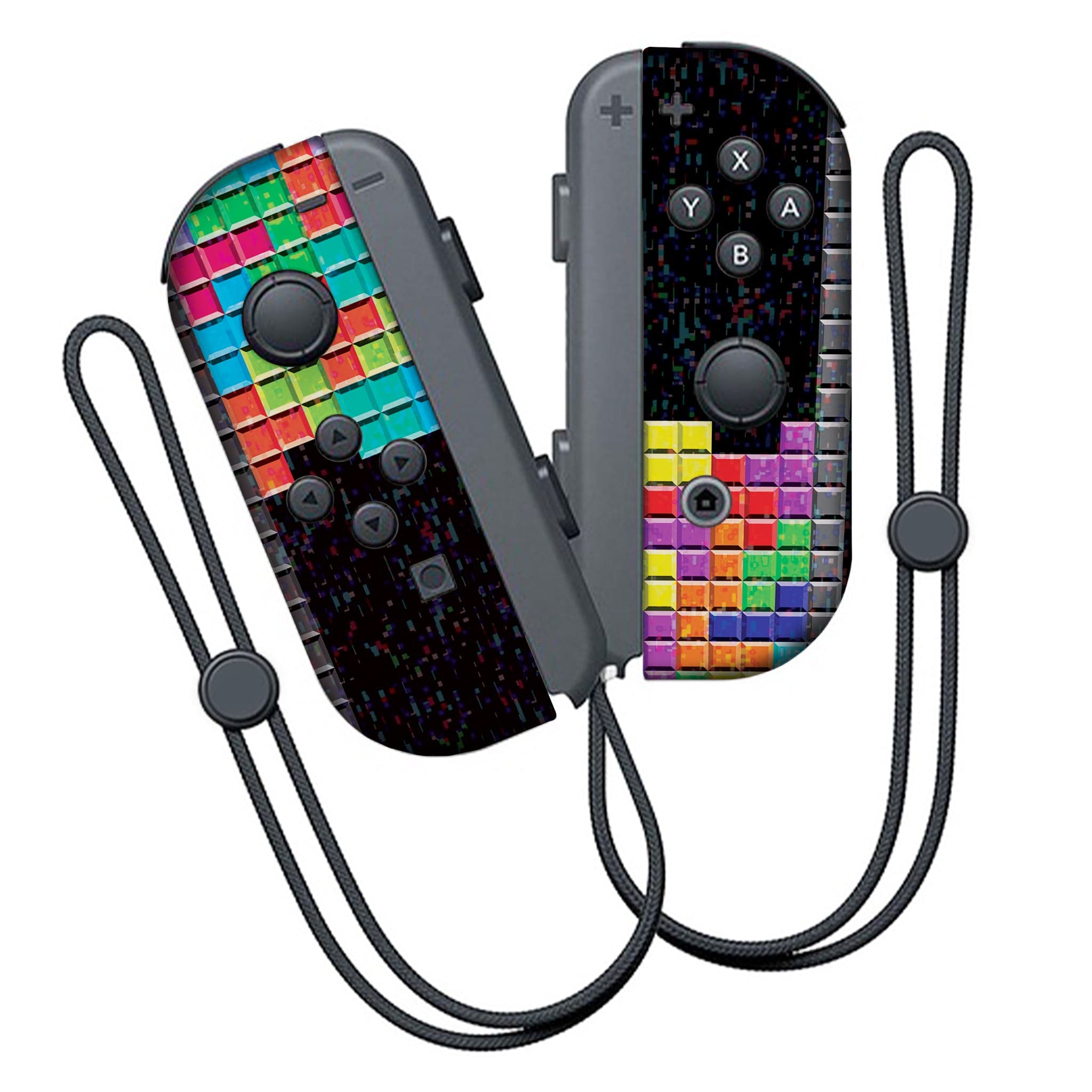 Tetris Inspired Nintendo Switch Joy-Con Left and Right Switch Controllers