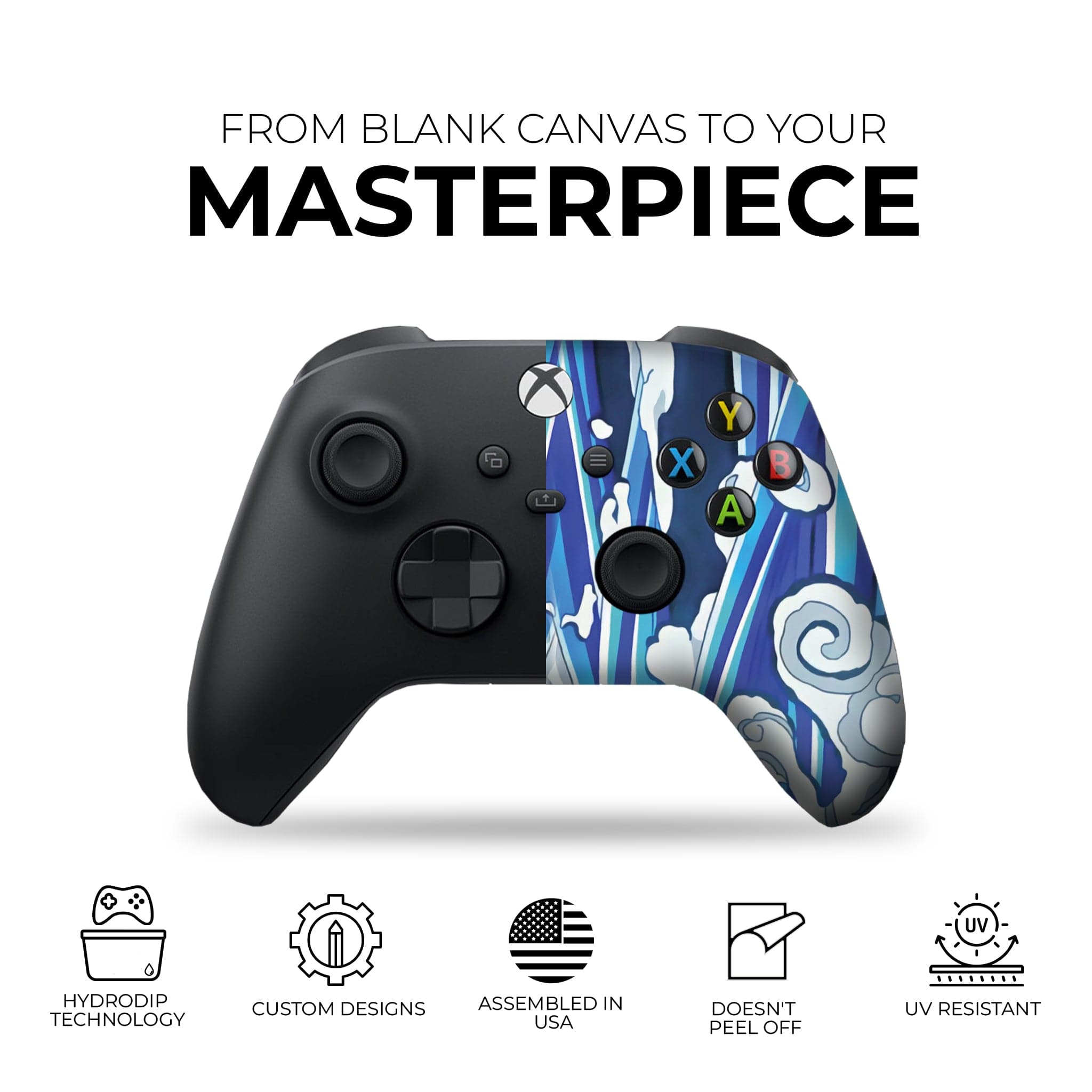Water Breathing inspired Xbox Series X Controller