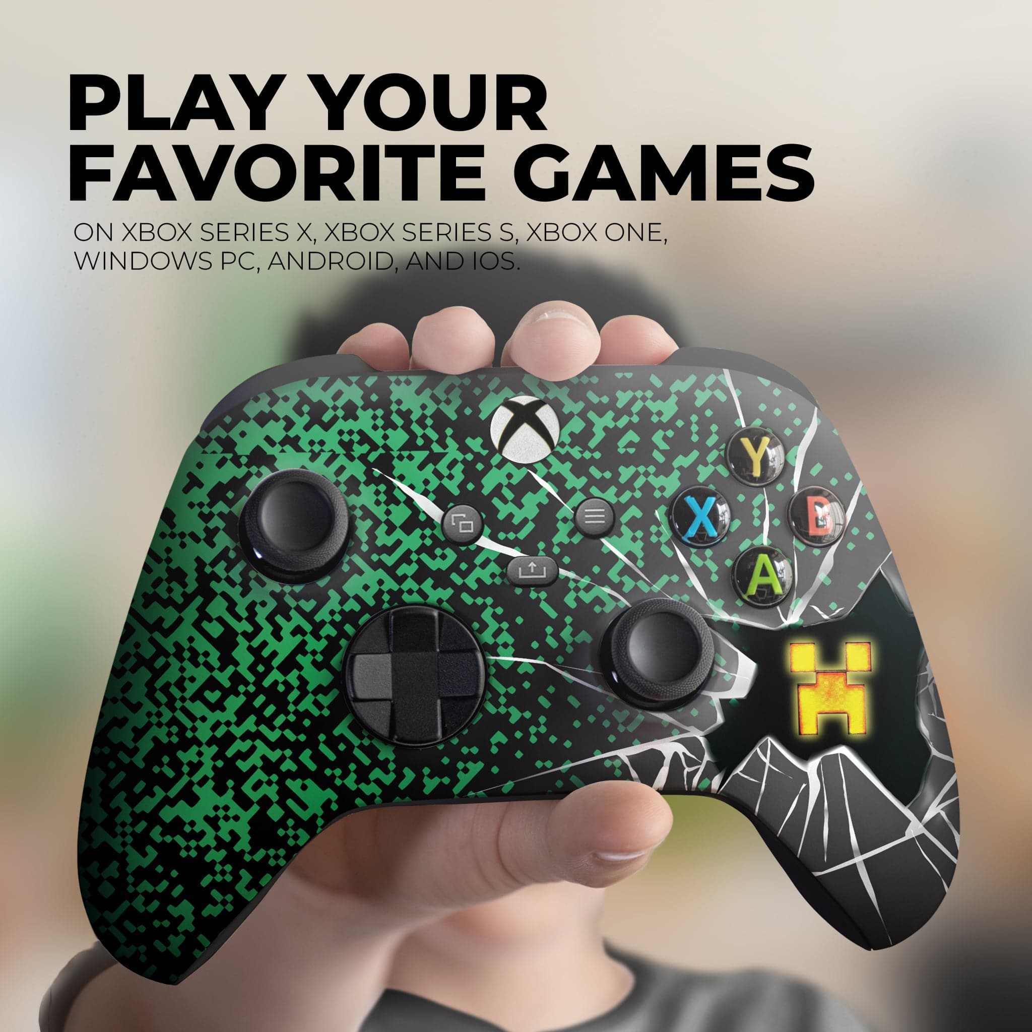 Play pc deals minecraft with controller