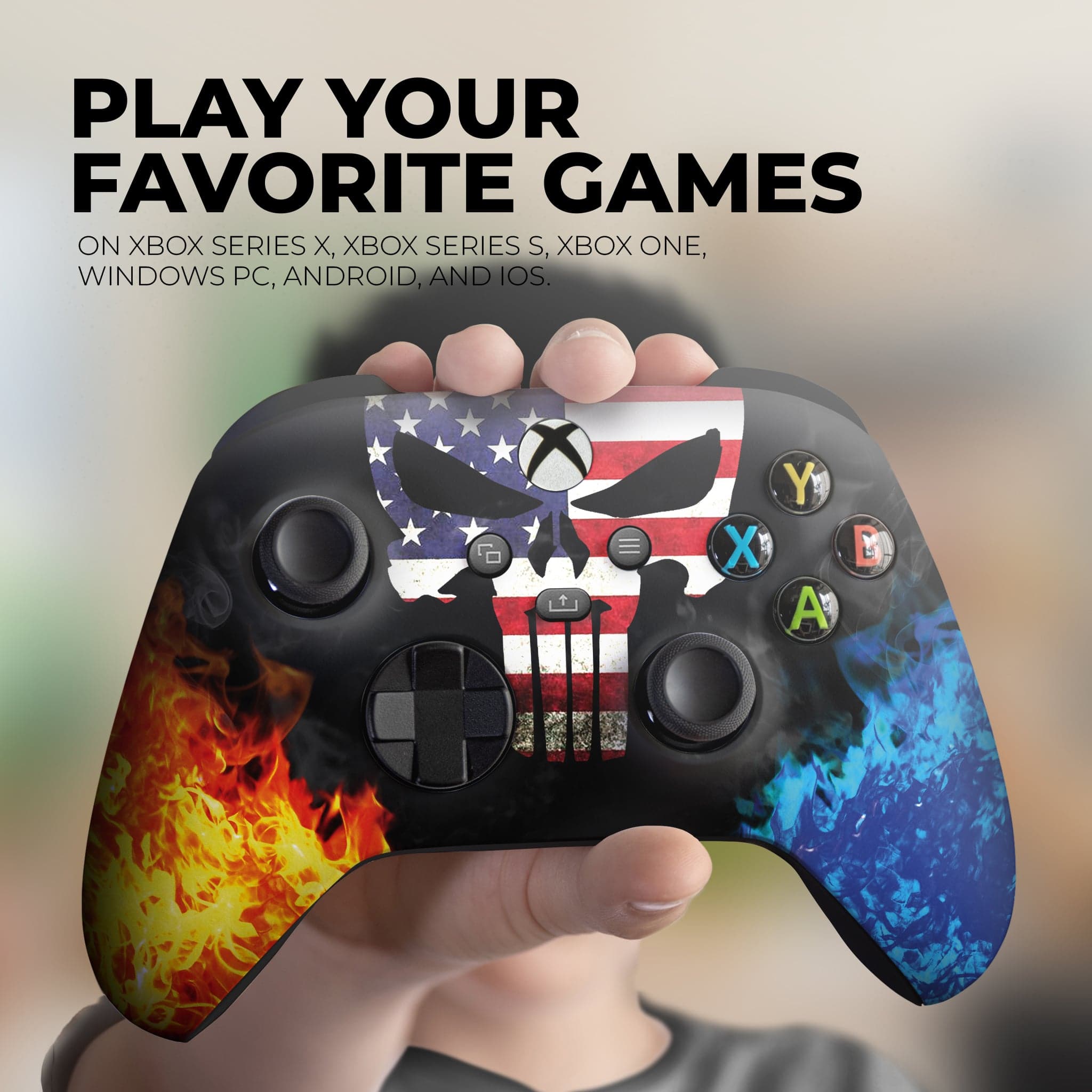 American Punisher Xbox Series X Controller: Xbox Series S Controller Modded - Dream Controller