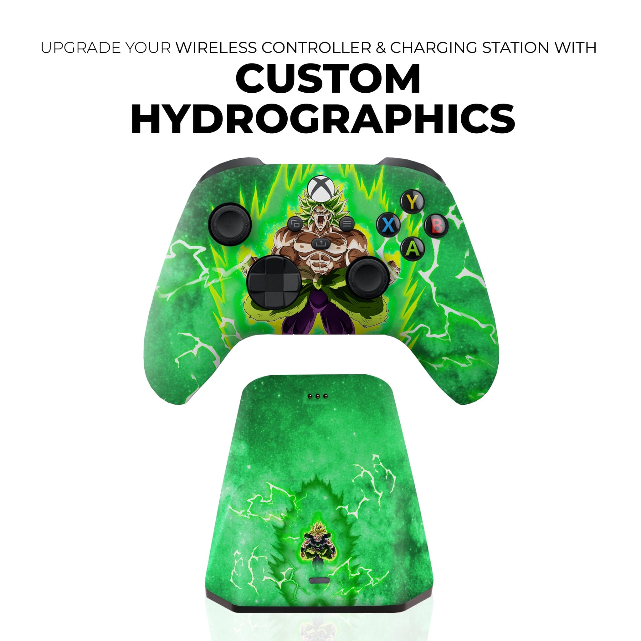 DRAGON BALLS BROLY Xbox Series X Controller with Charging Station