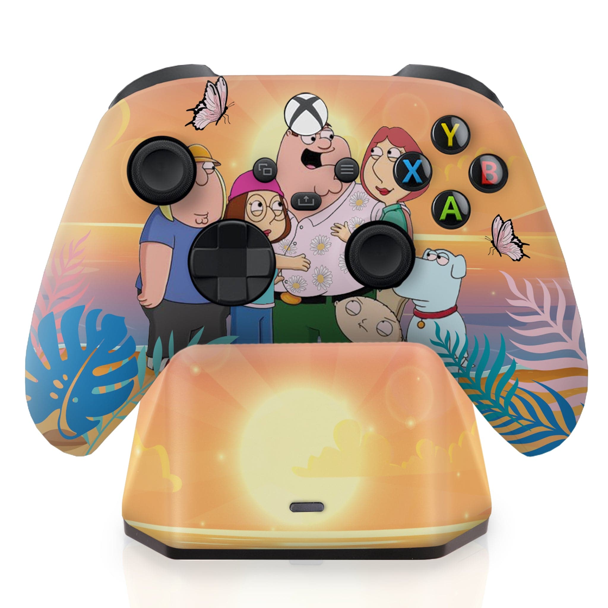 Family Guy Summer Xbox Series X Controller with Charging Station