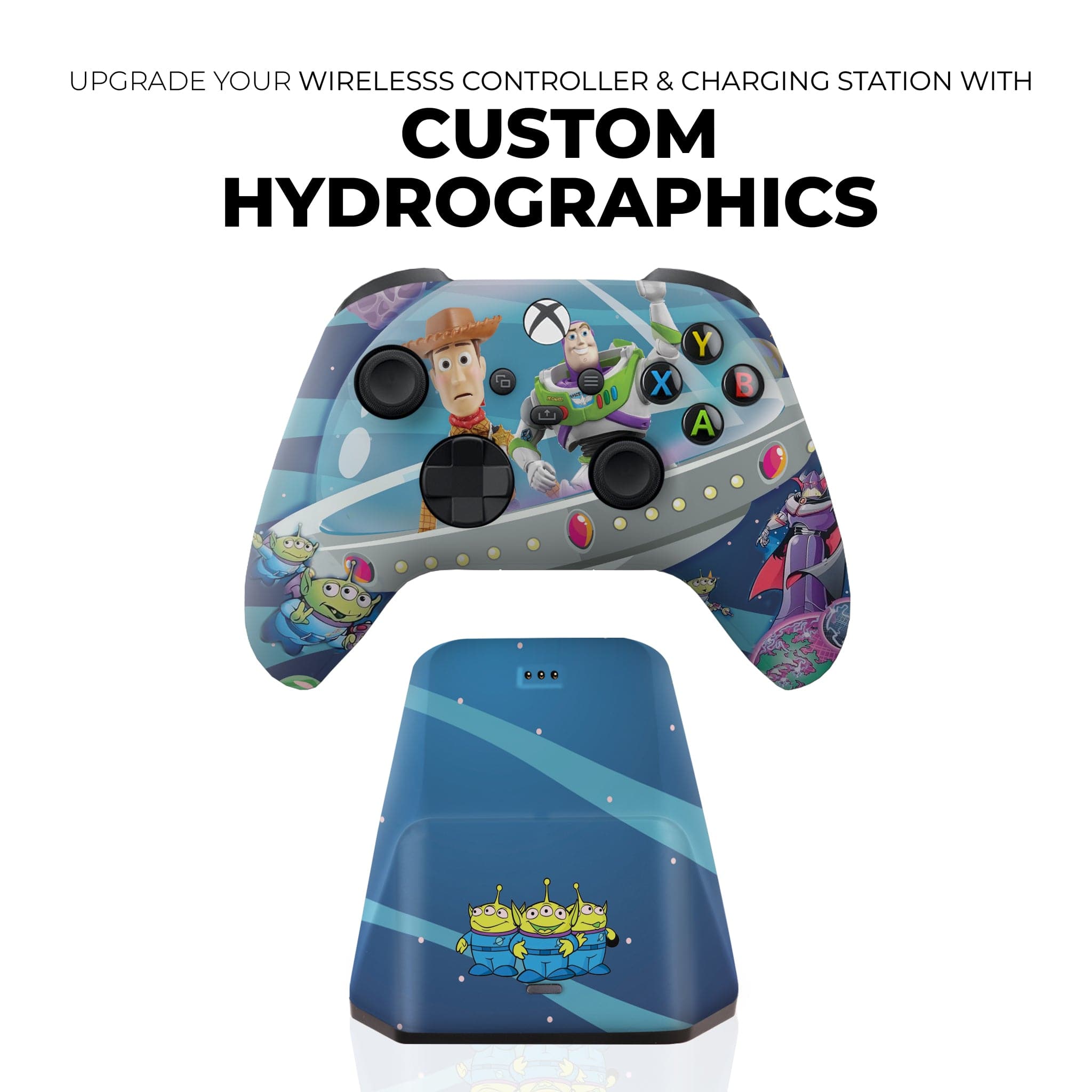 Toy Story Xbox Series X Controller with Charging Station | Xbox One Series X