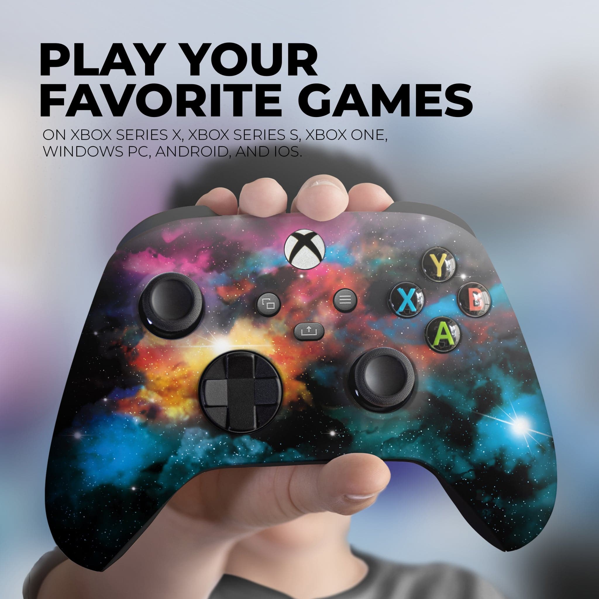 Custom Xbox hotsell Series X/S Controller - Galaxy