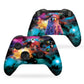 Galaxy Xbox Series X Controller Front and Back Print