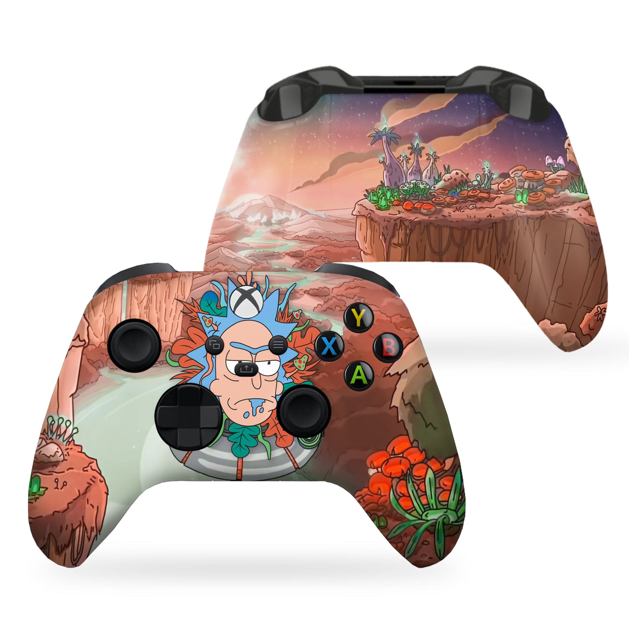 Mutant Rick inspired Xbox Series X Controller