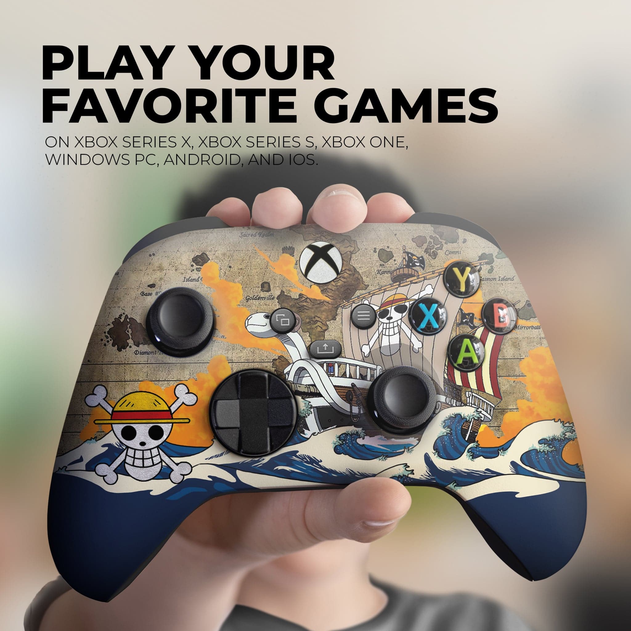 Shop One Piece Inspired X box Series X Controller