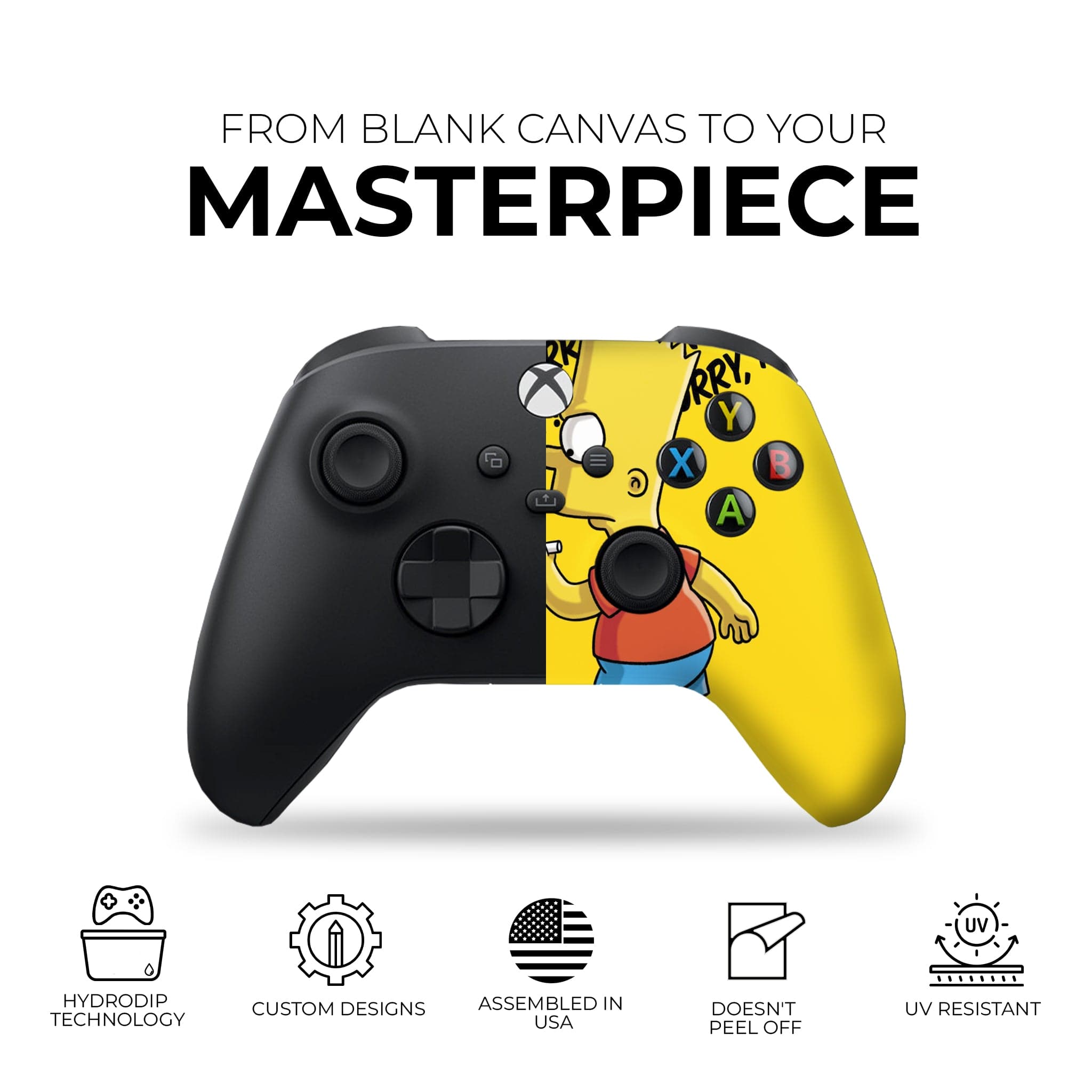 SIMPSONS SORRY NOT SORRY Xbox Series X Controller