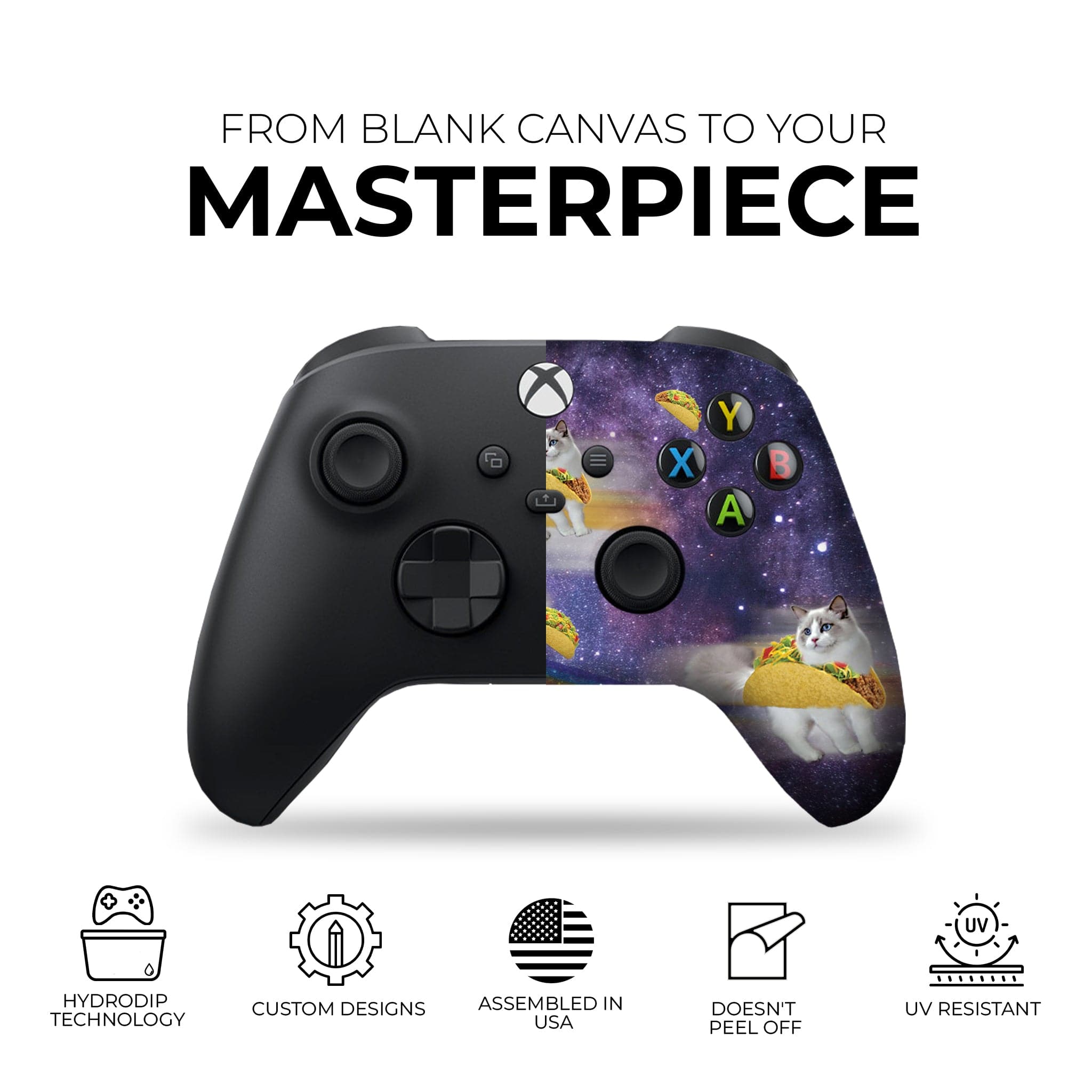Taco Cat inspired Xbox Series X Controller