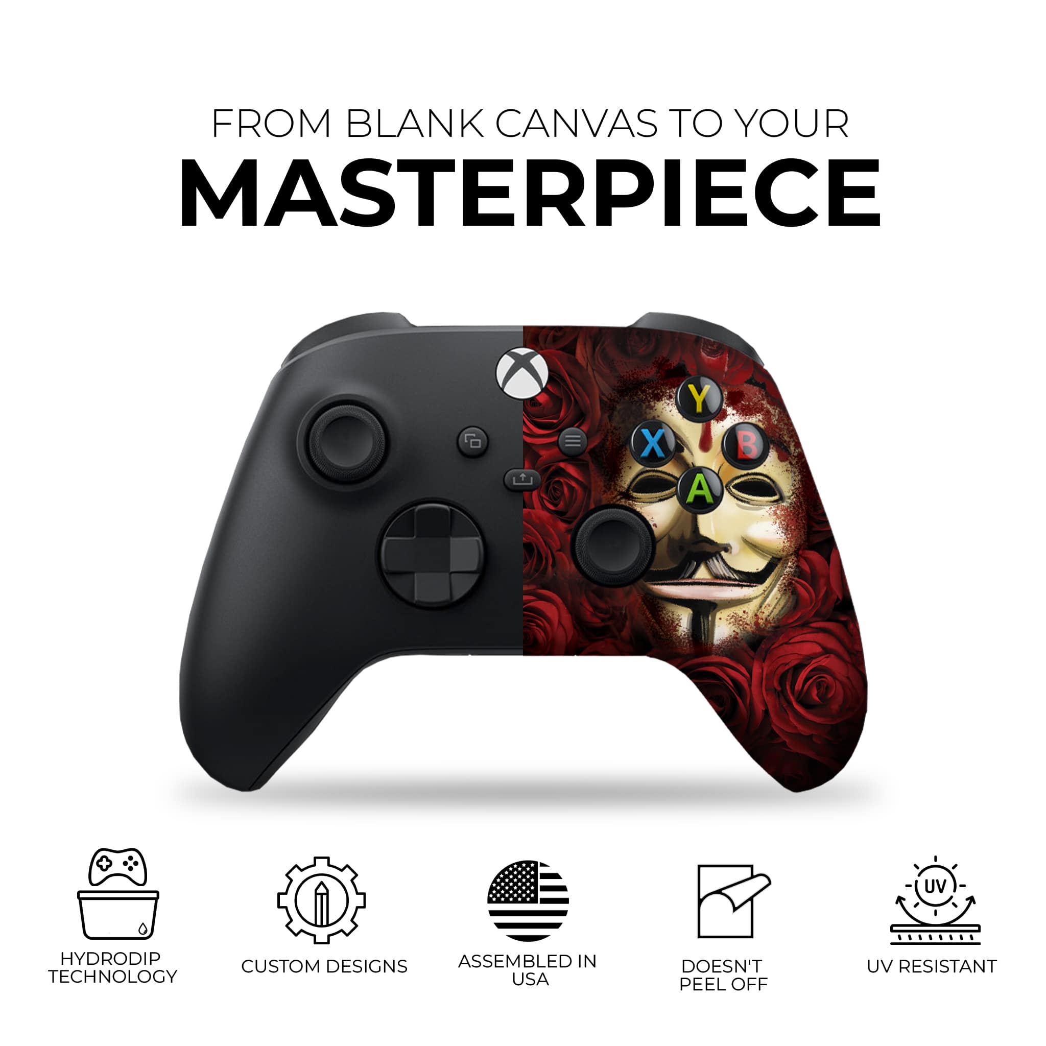 Shop V for Vendetta Custom Xbox Series X Controller