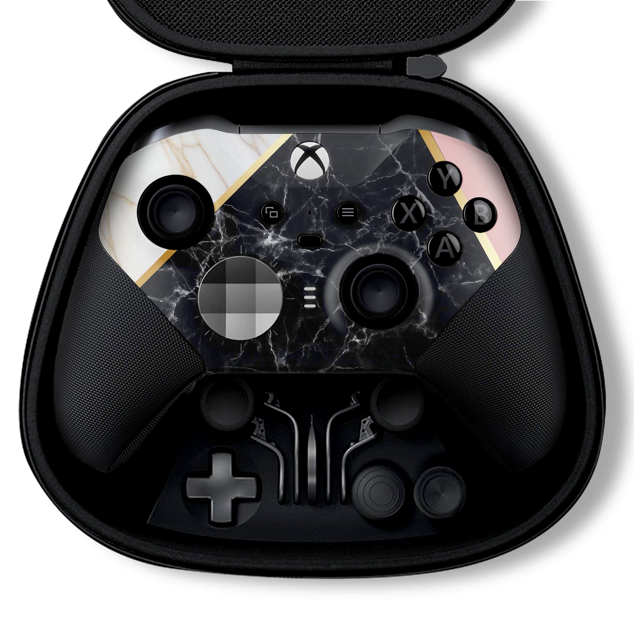 Black & Gold Marble Xbox Elite Series 2 Controller - Dream Controller